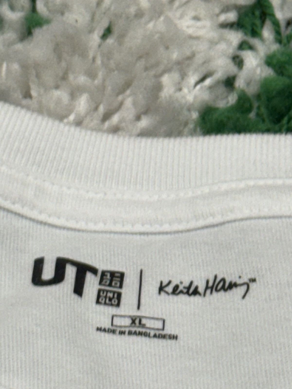 Keith Haring Keith Haring x Uniqlo Heart Art Logo Love Tee XL White Size US XL / EU 56 / 4 - 6 Thumbnail