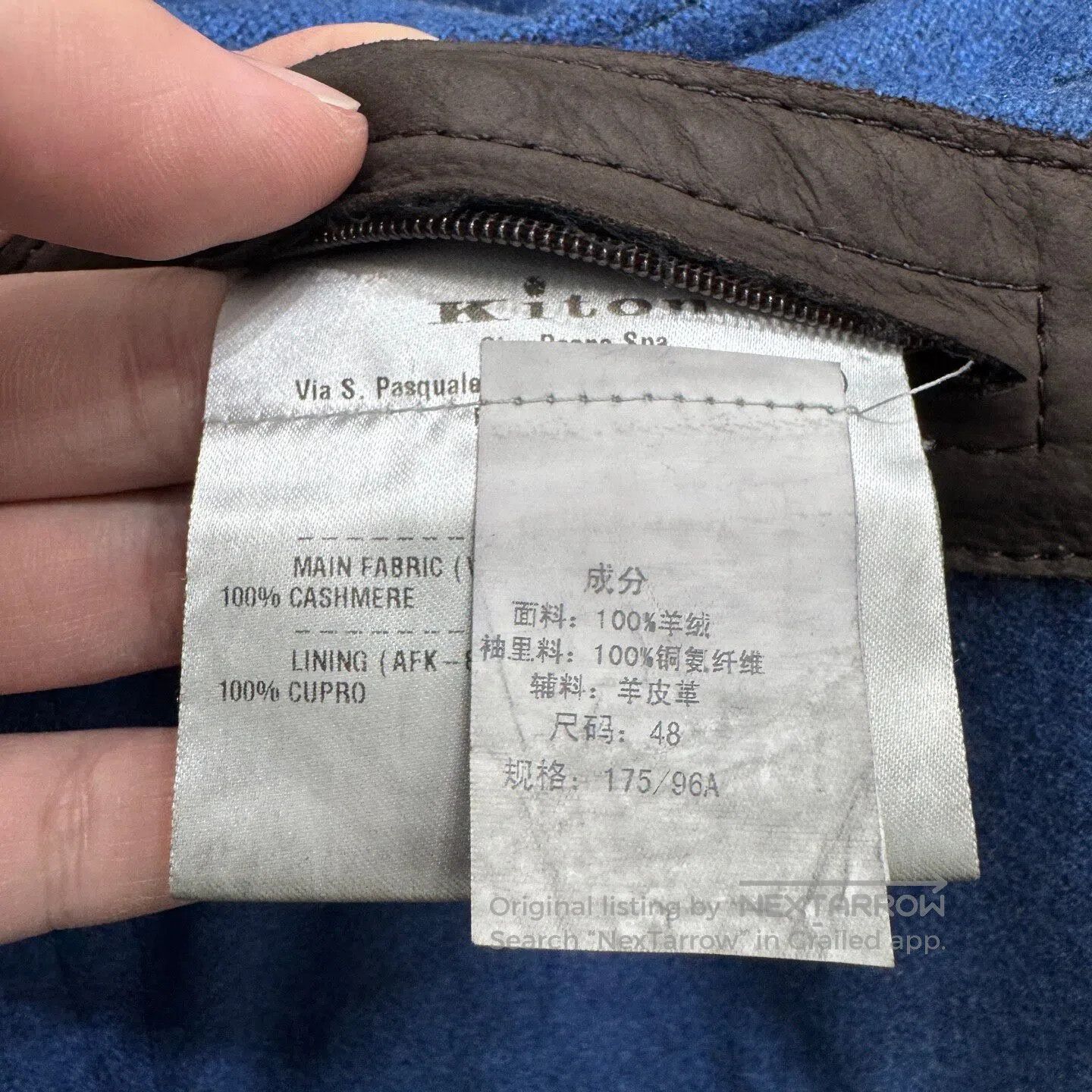 Kiton KITON Pocketed cashmere jacket| Size US M / EU 48-50 / 2 - 4 Thumbnail