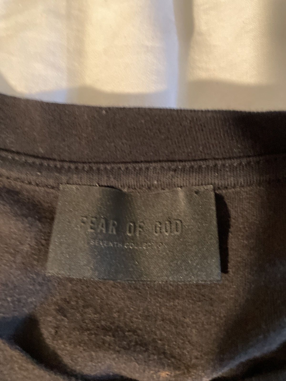 Fear of God Fear of god Baseball T Shirt Black - Collection 7 Size US XL / EU 56 / 4 - 7 Thumbnail
