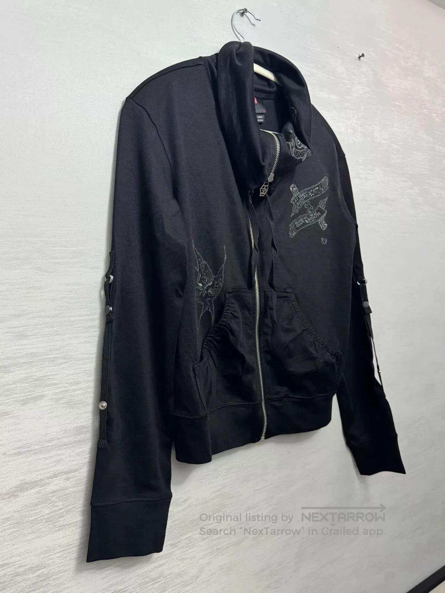 Diesel Diesel Butterfly Embroidery Casual Jacket. Size L / US 10 / IT 46 - 2 Thumbnail