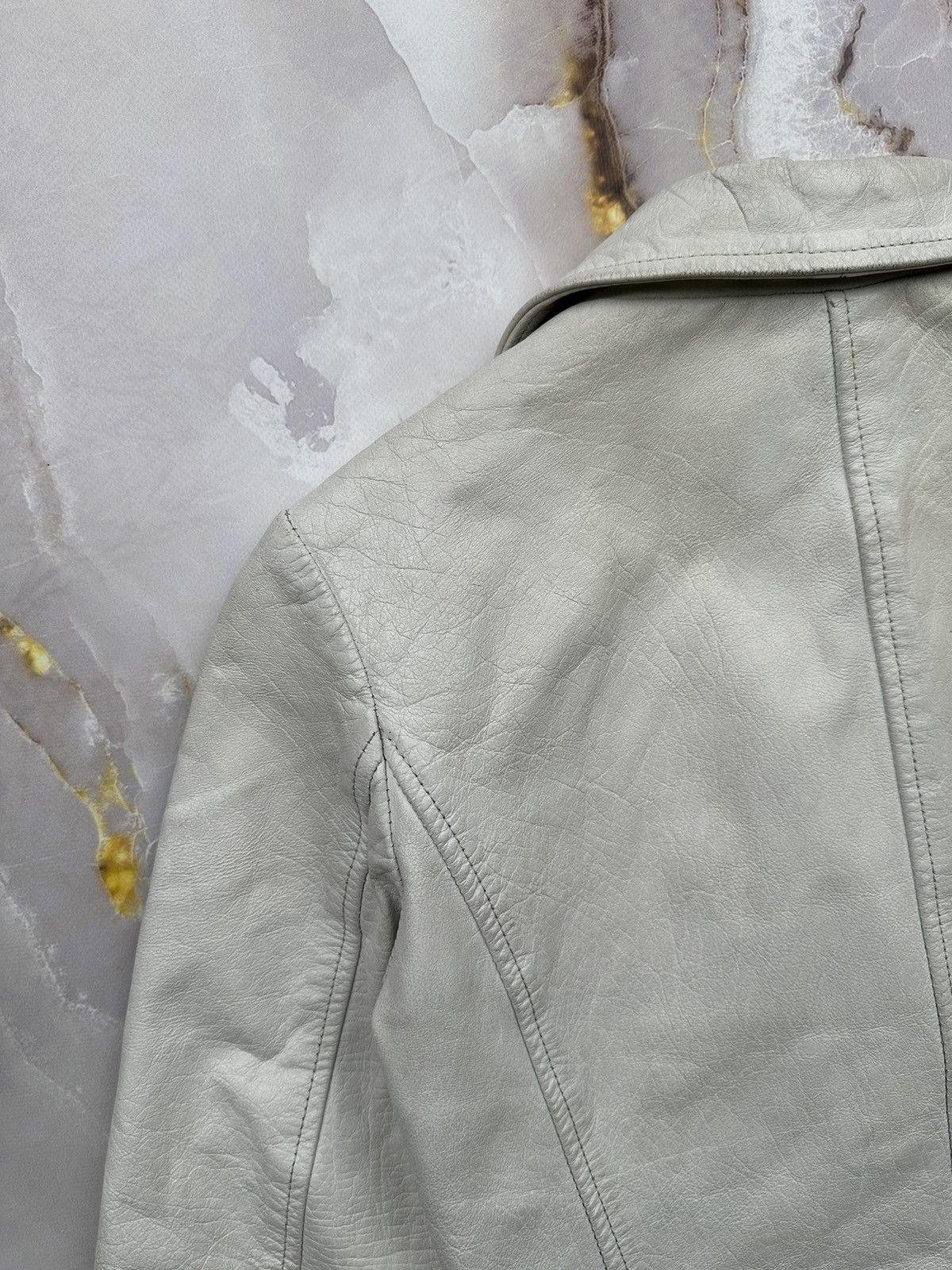 Japanese Brand Vintage Leather Jacket Size S / US 4 / IT 40 - 10 Thumbnail