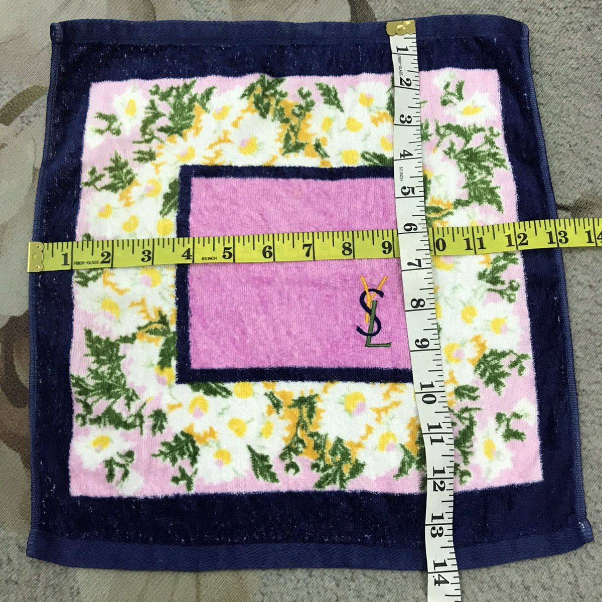 Yves Saint Laurent Vtg Yves Saint Lauren YSL mini towel handkerchief Japan Size ONE SIZE - 3 Thumbnail