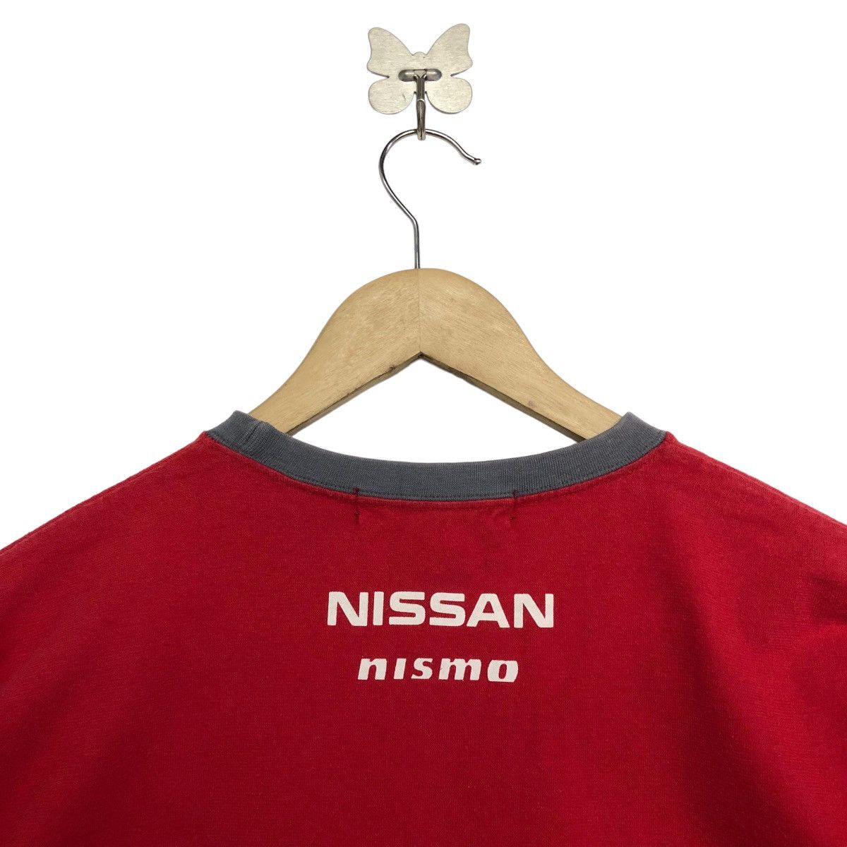 Other Rare!! NISSAN NISMO red and grey racing tee Size US M / EU 48-50 / 2 - 9 Thumbnail