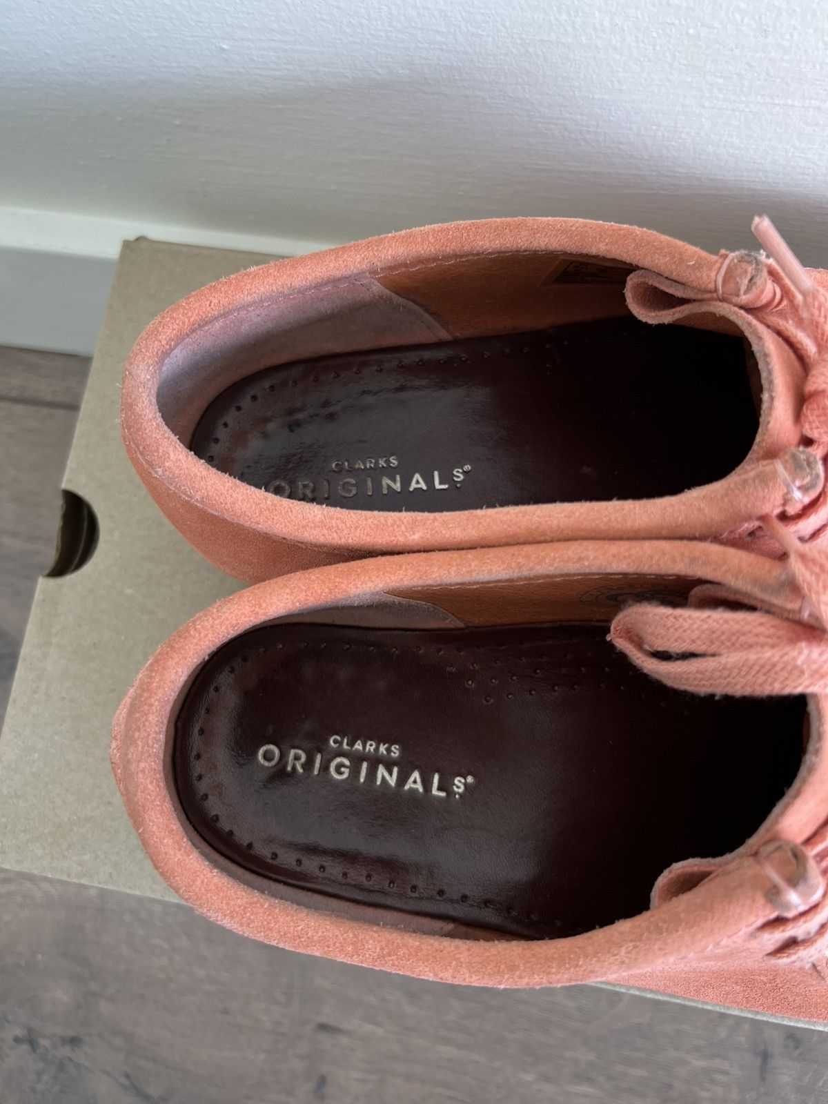 Clarks Clarks Wallabee Suede Coral 10.5 Size US 10.5 / EU 43-44 - 9 Thumbnail