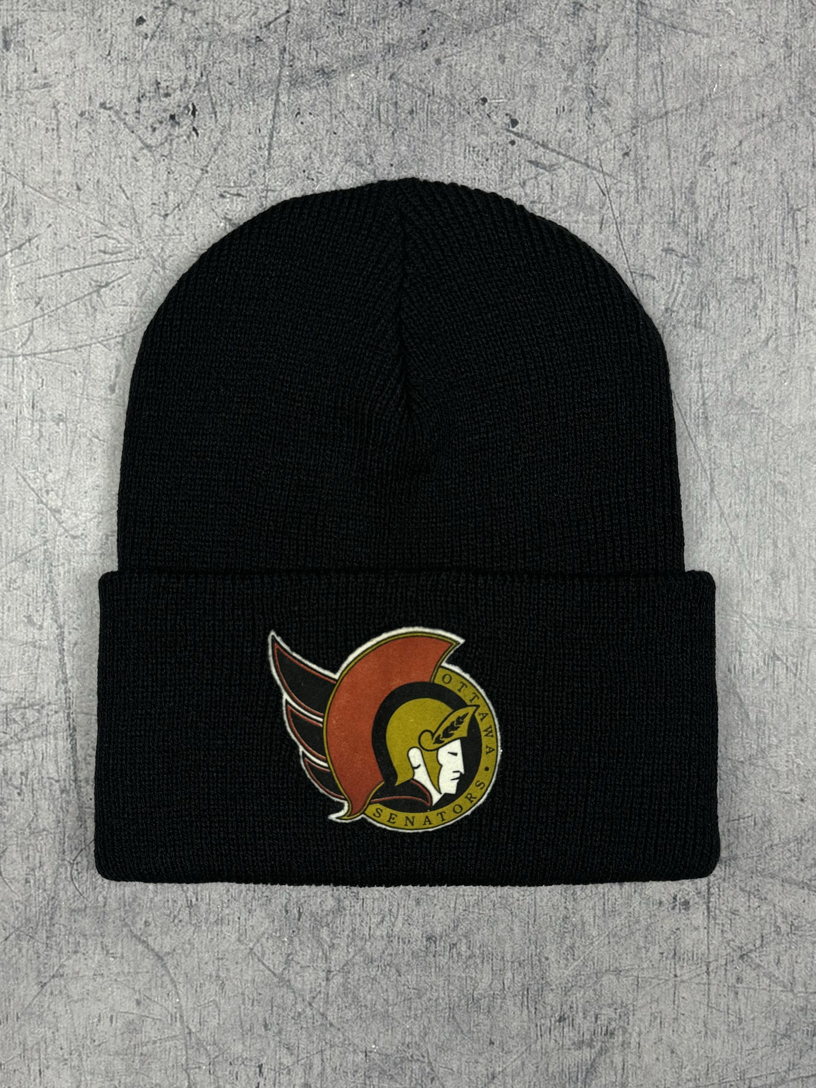 NHL Vintage 90s NHL Ottawa Senators Hat Campri Teamline Size ONE SIZE - 1 Thumbnail
