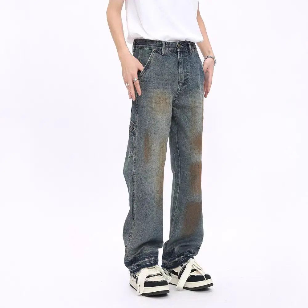 Designer × Japanese Brand Vintage Hip Hop Streetwear Loose Casual Jeans Size US 31 - 3 Thumbnail