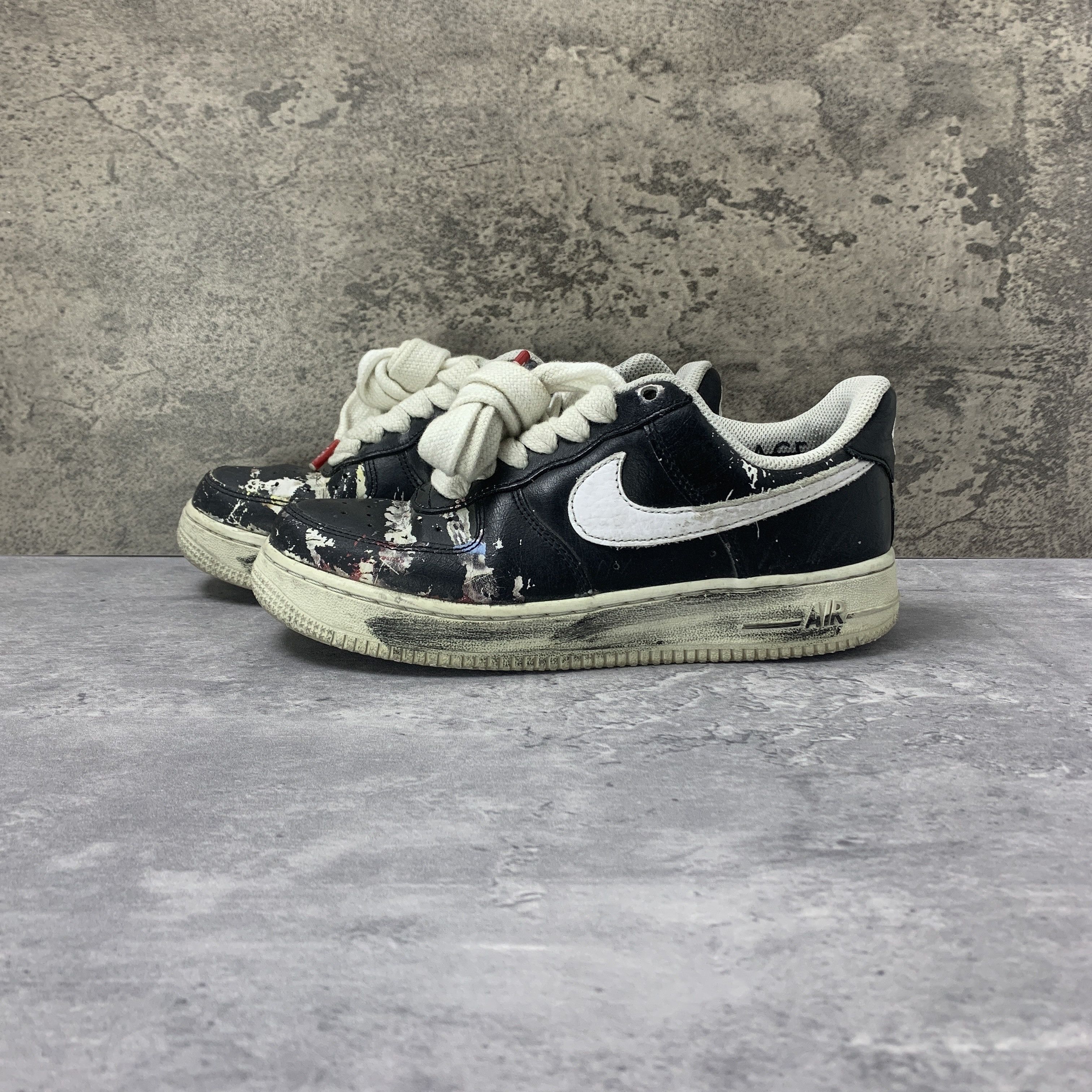 Nike × peaceminusone Nike x Peaceminusone Air Force 1 Low Para-Noise AQ3692-001 Size US 5 / IT 35 - 1 Thumbnail