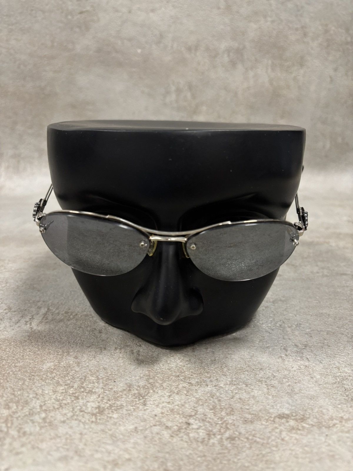 Chrome Hearts Chrome Hearts Drag pipe IV 2002 Sunglasses Size ONE SIZE - 3 Thumbnail