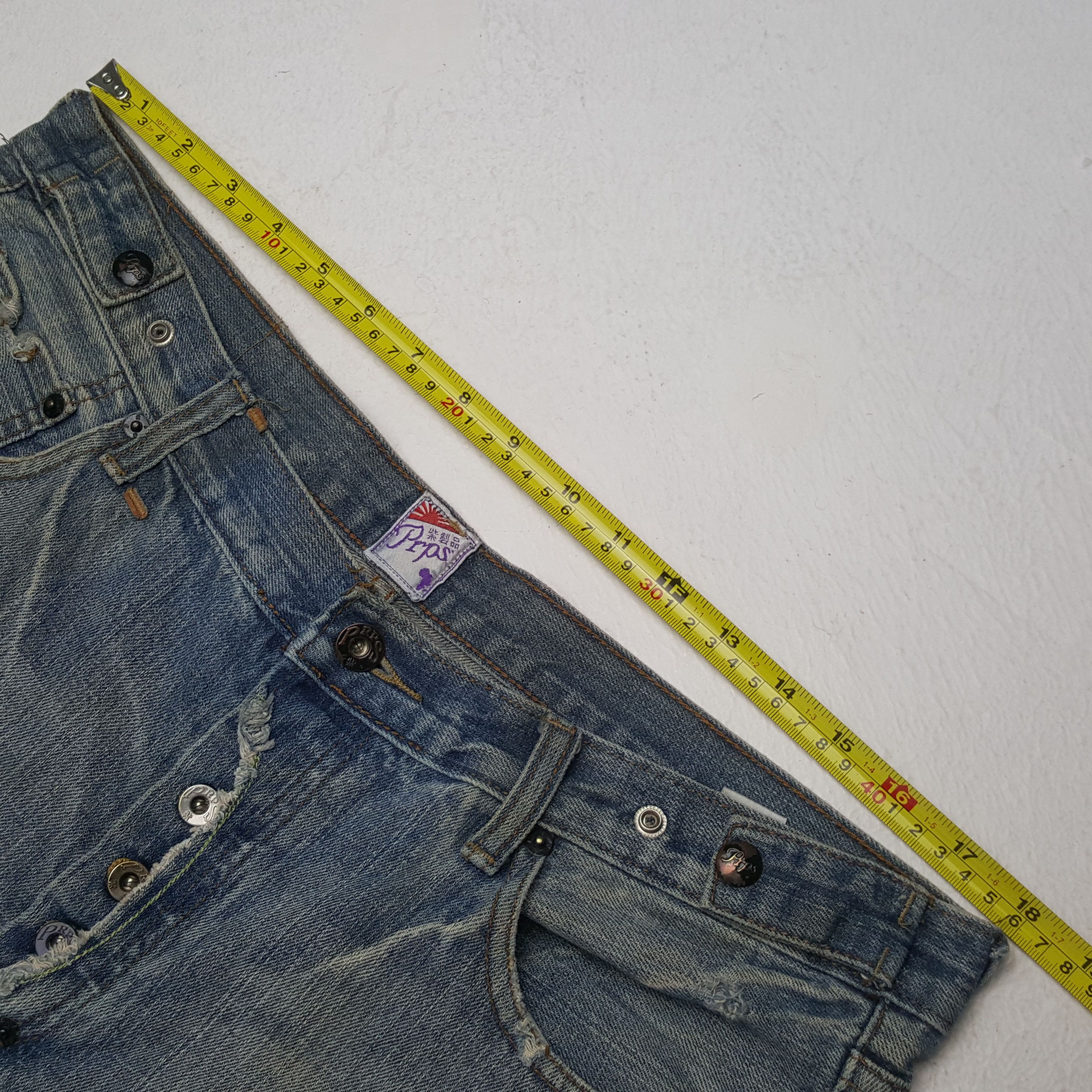 Prps Vintage Prps Japanese Brand Fashion Distressed Jeans RR11 Size US 36 / EU 52 - 7 Thumbnail