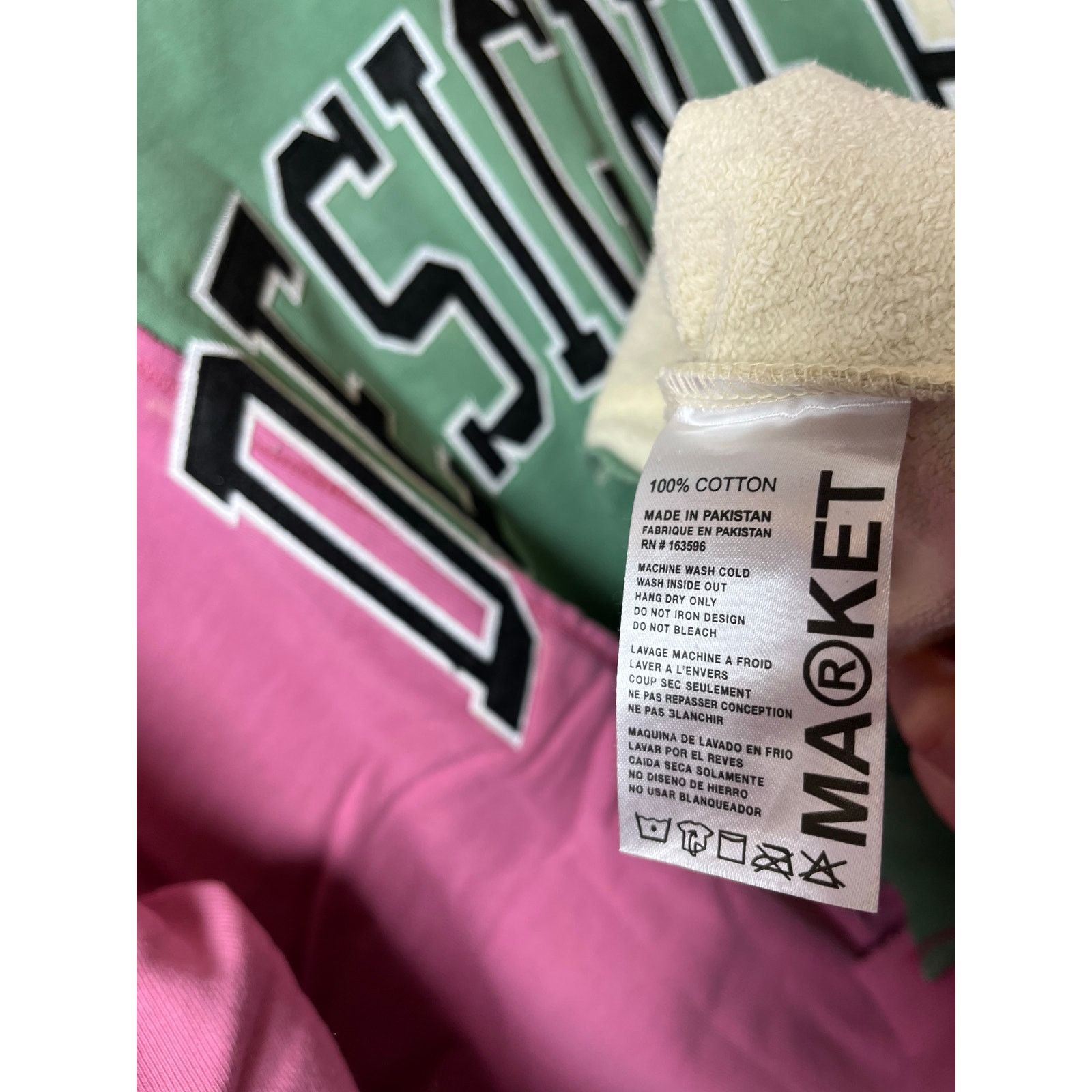 Market •NWT• Ma®ket Studios MARKET Tri-Split Crewneck •Men’s Large Size US L / EU 52-54 / 3 - 4 Thumbnail