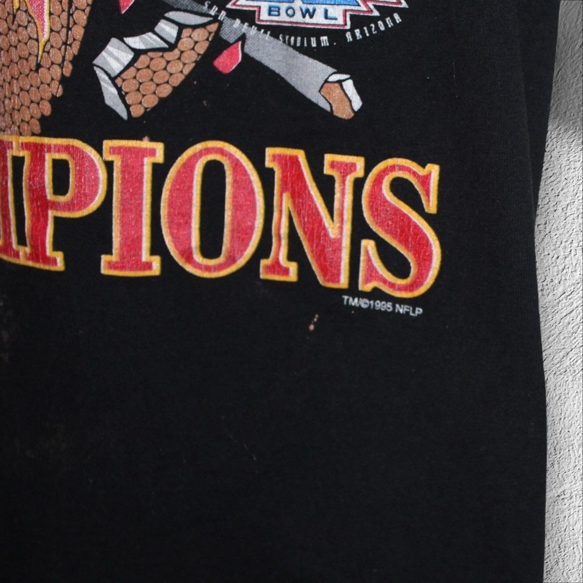Vintage Vintage 1995 Pittsburgh Steelers AFC Championship Shirt Size US L / EU 52-54 / 3 - 3 Thumbnail
