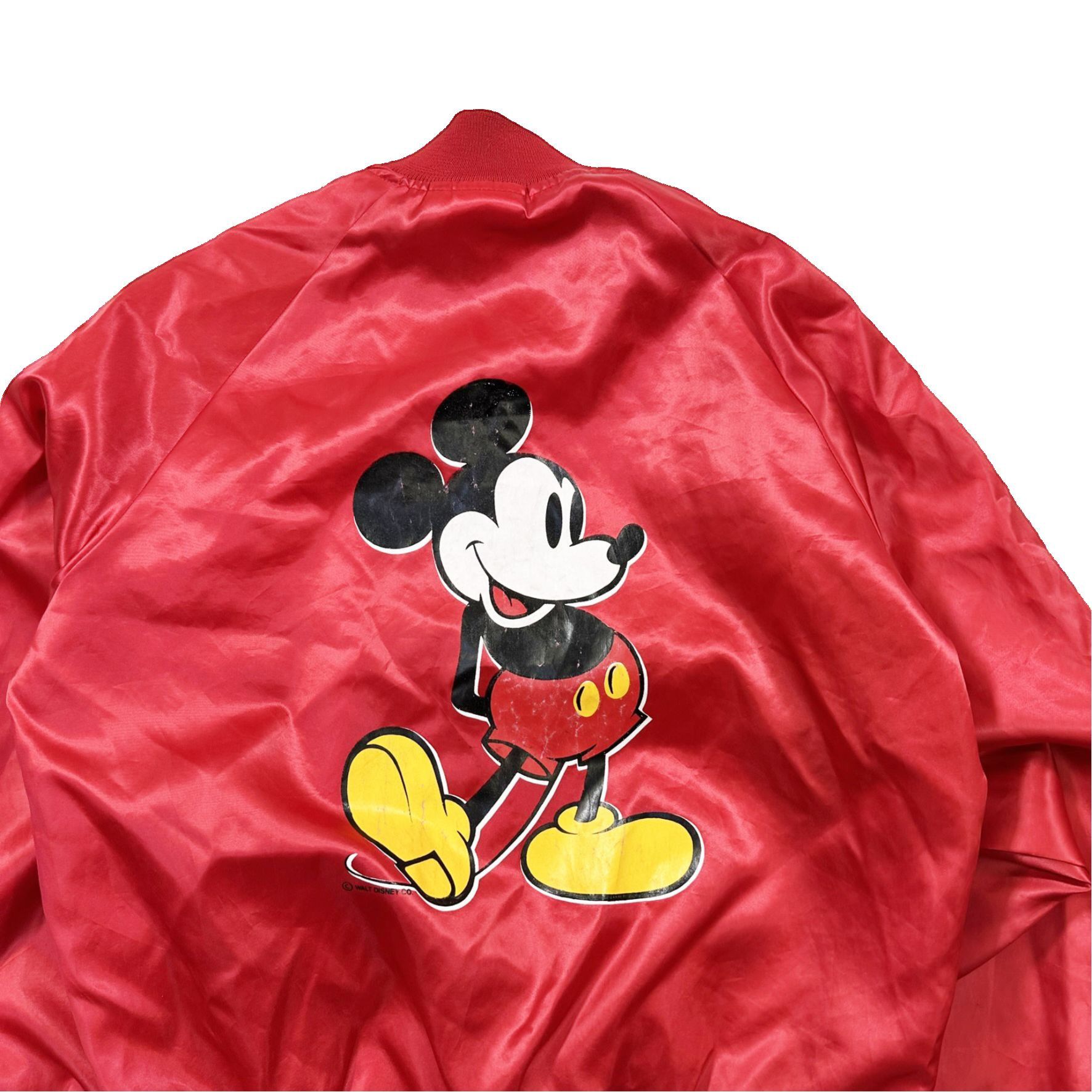 Vintage Vintage 90s Made in USA Mickey Mouse Satin Button Up Jacket Size US S / EU 44-46 / 1 - 5 Thumbnail