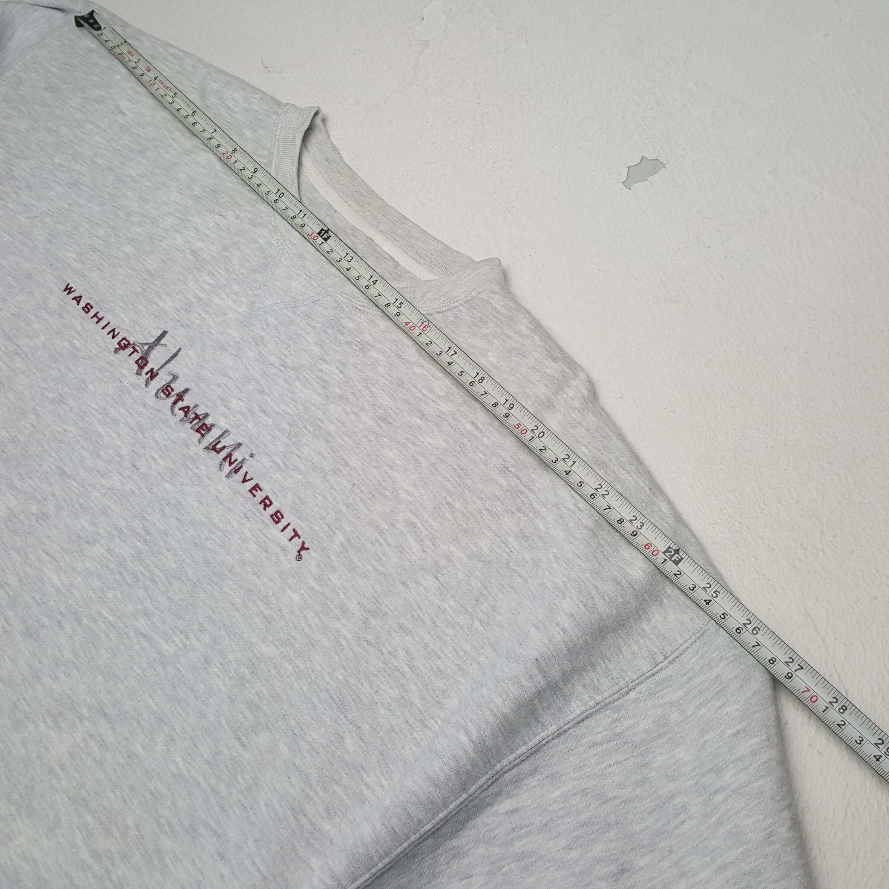 Vintage WASHINGTON STATE UNIVERSITY Center Design Sweatshirt Size US XL / EU 56 / 4 - 5 Thumbnail