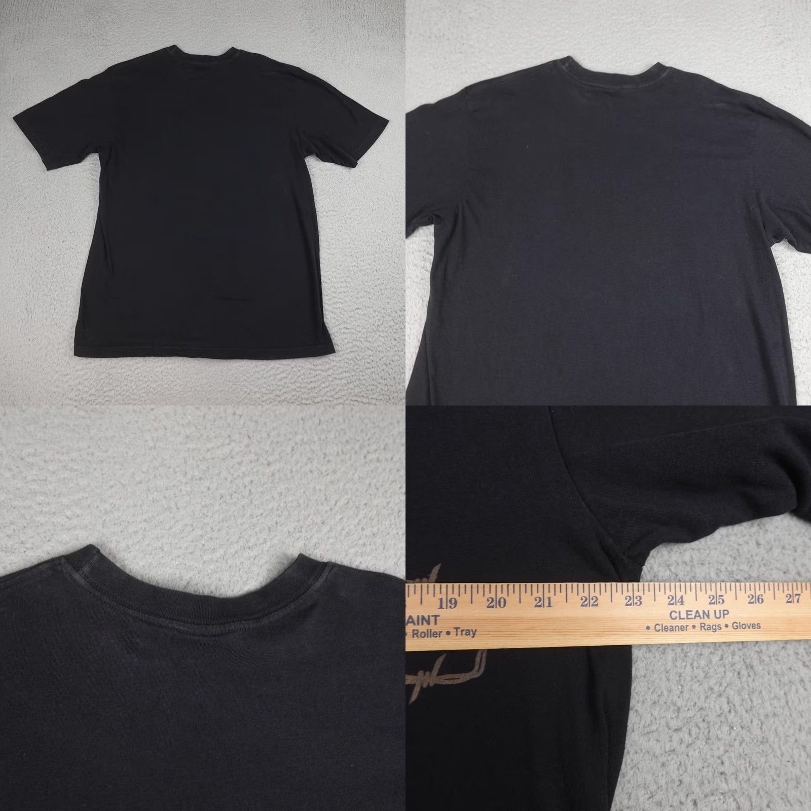 Avirex Avirex Shirt Mens XL Black Skull Roses Barbed Wire Graphic Tee Gothic Cross Y2K Size US XL / EU 56 / 4 - 8 Thumbnail