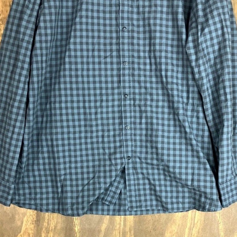Vintage 5.11 Tactical Mens Shirt Blue Black Plaid Snap Button Down Long Sleeve XL Adult Mens Sh Size US XL / EU 56 / 4 - 3 Thumbnail