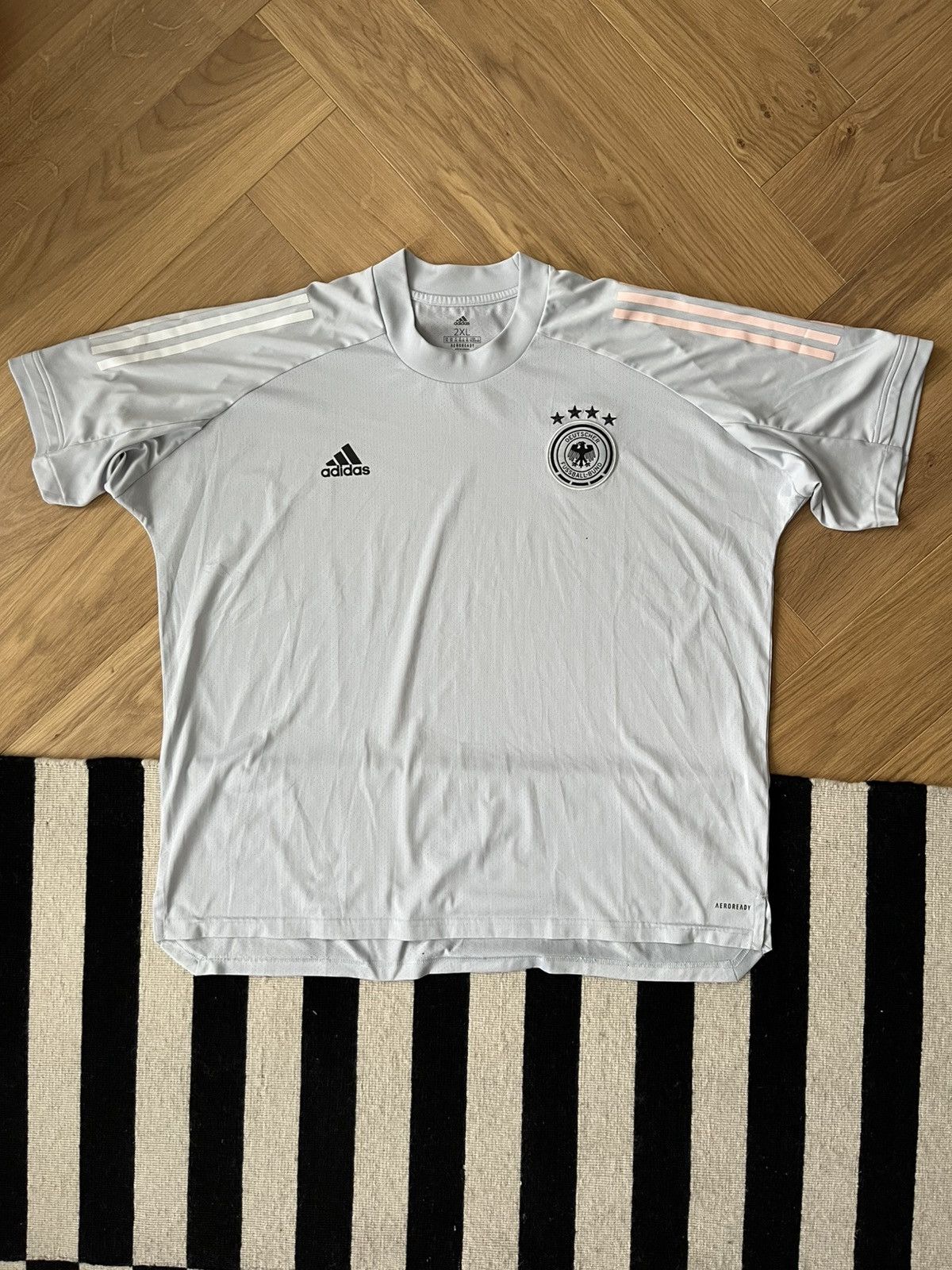 Adidas 2020/21 Germany adidas Training Shirt XXL Size US XXL / EU 58 / 5 - 1 Thumbnail