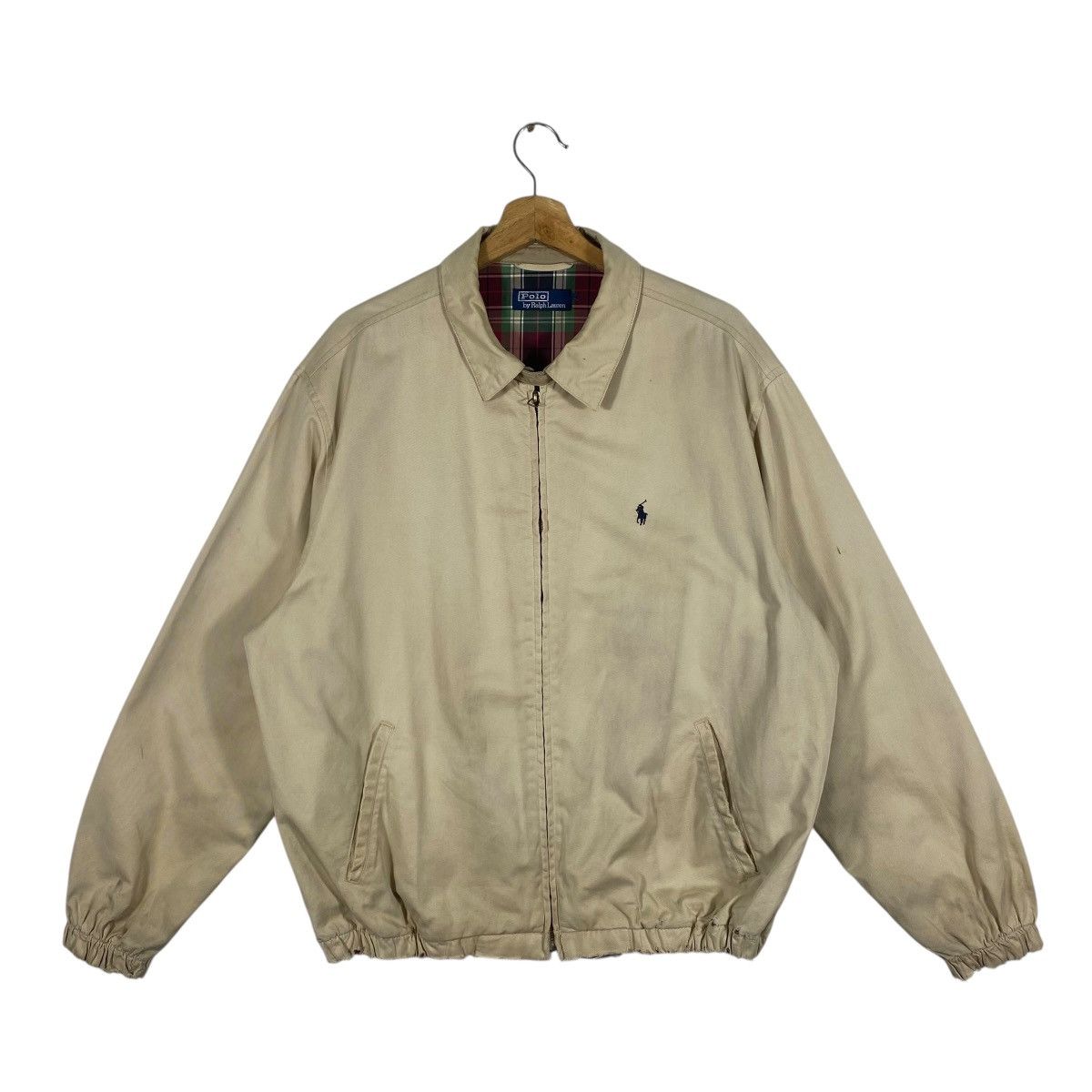 Polo Ralph Lauren Vintage 90s Polo Ralph Lauren Zipper Jacket XL Size Size US XL / EU 56 / 4 - 1 Thumbnail
