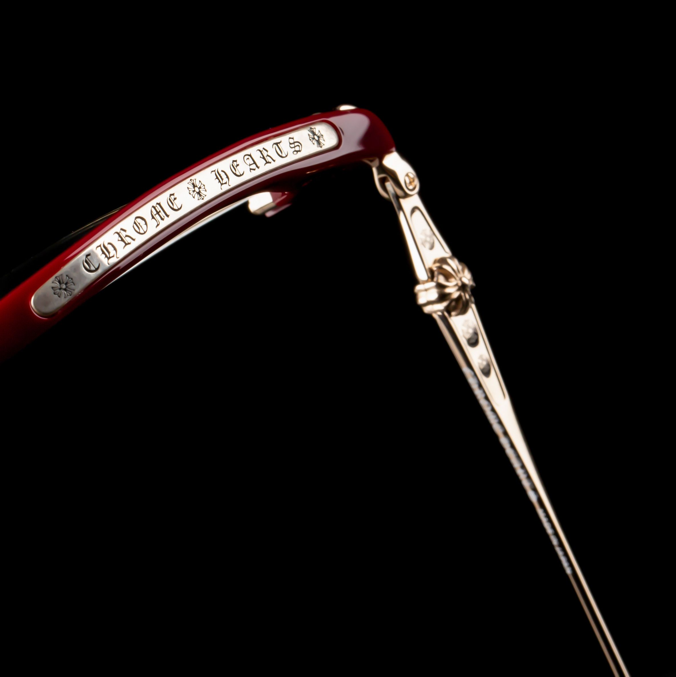 Chrome Hearts CHROME HEARTS SLUNTRADICTION (54) BORDELLO/ GP GLASSES Size ONE SIZE - 5 Thumbnail