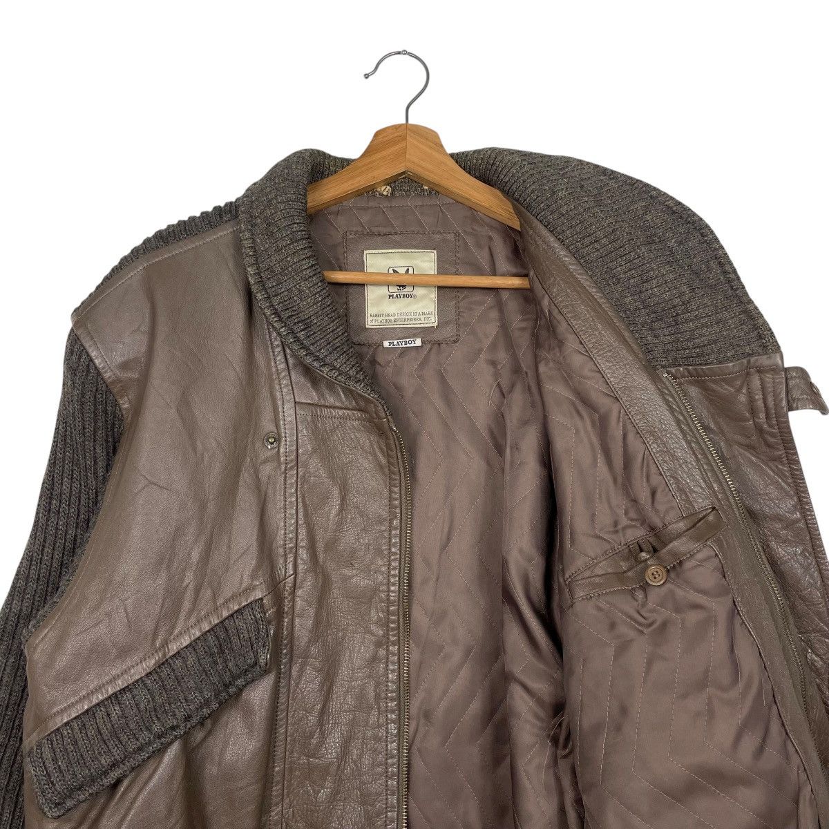 Playboy Vintage Playboy Leather Jacket Size US M / EU 48-50 / 2 - 10 Thumbnail