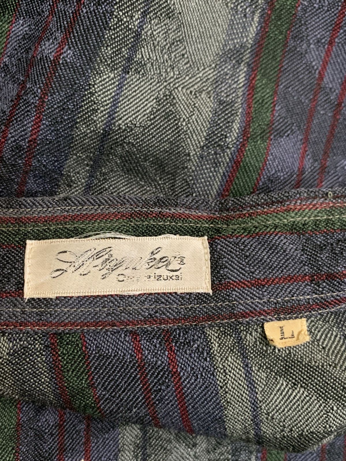Other Rare Design Vintage Japanese Designer Button Ups Shirts Size US L / EU 52-54 / 3 - 4 Thumbnail