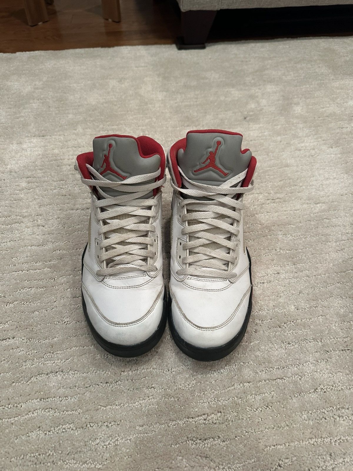 Nike Air Jordan Retro 5 Fire Red Size US 10 / EU 43 - 1 Thumbnail