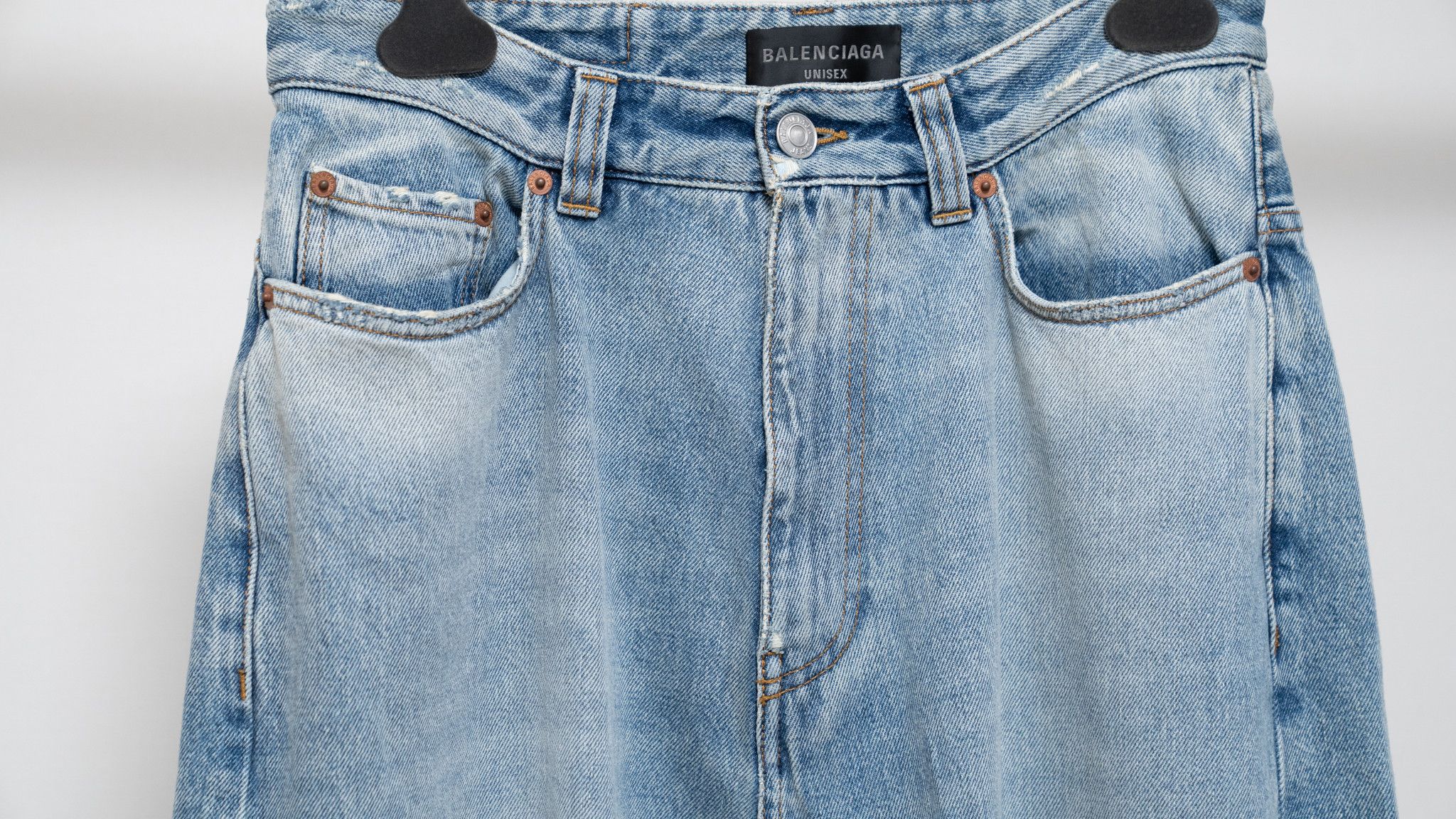 Balenciaga BALENCIAGA 22AW WIDE BAGGY JEANS Size US 30 / EU 46 - 2 Thumbnail