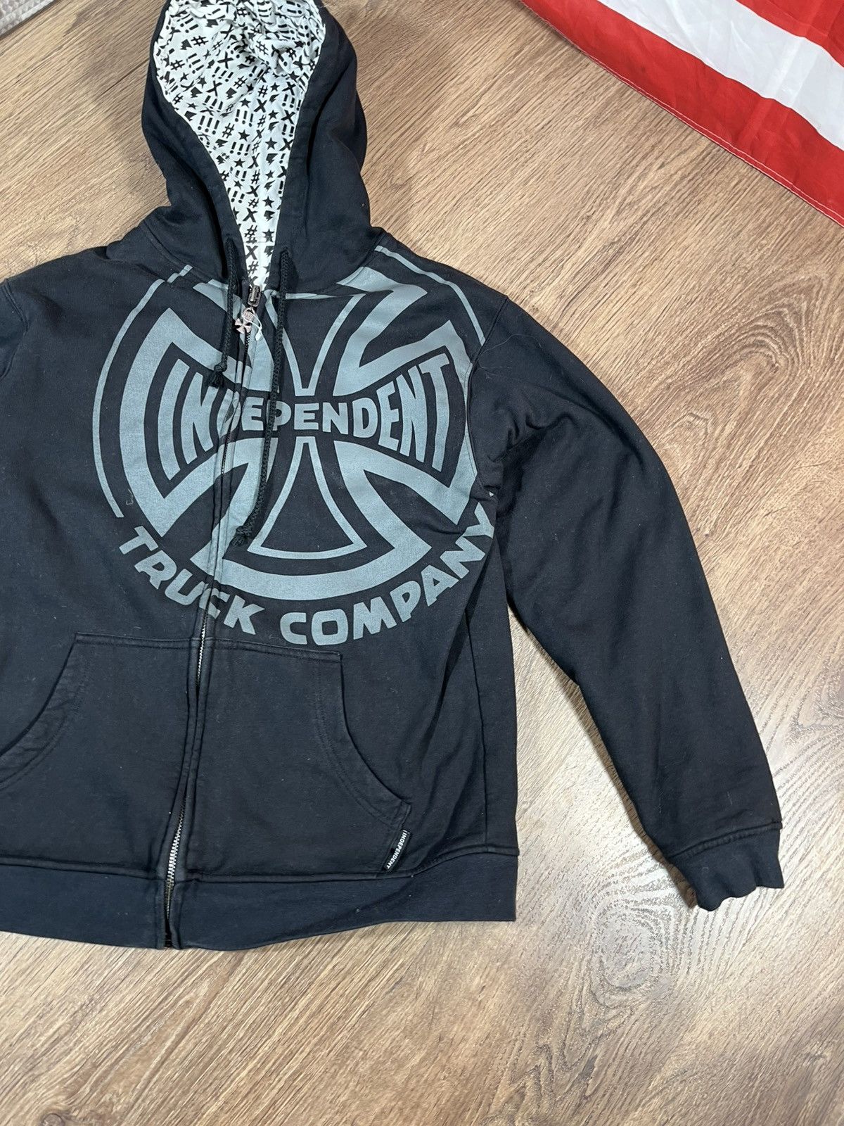 Independent Truck Co. Y2K Reversible Zip-Up Hoodie Independent Logo Graphic Print Size US S / EU 44-46 / 1 - 3 Thumbnail