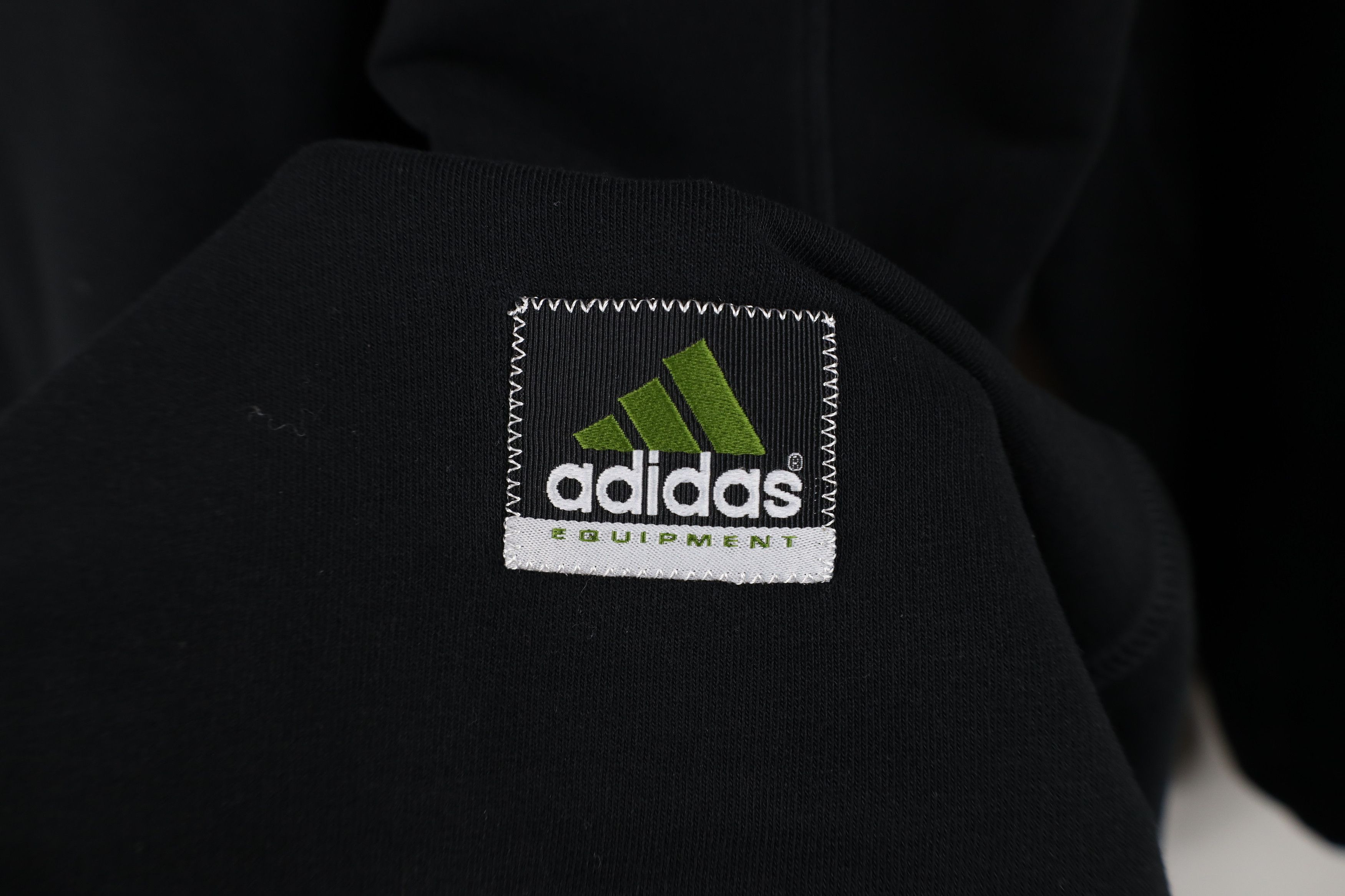 Adidas Vintage 90s Adidas Equipment EQT Half Zip Jacket Top Size US M / EU 48-50 / 2 - 4 Thumbnail
