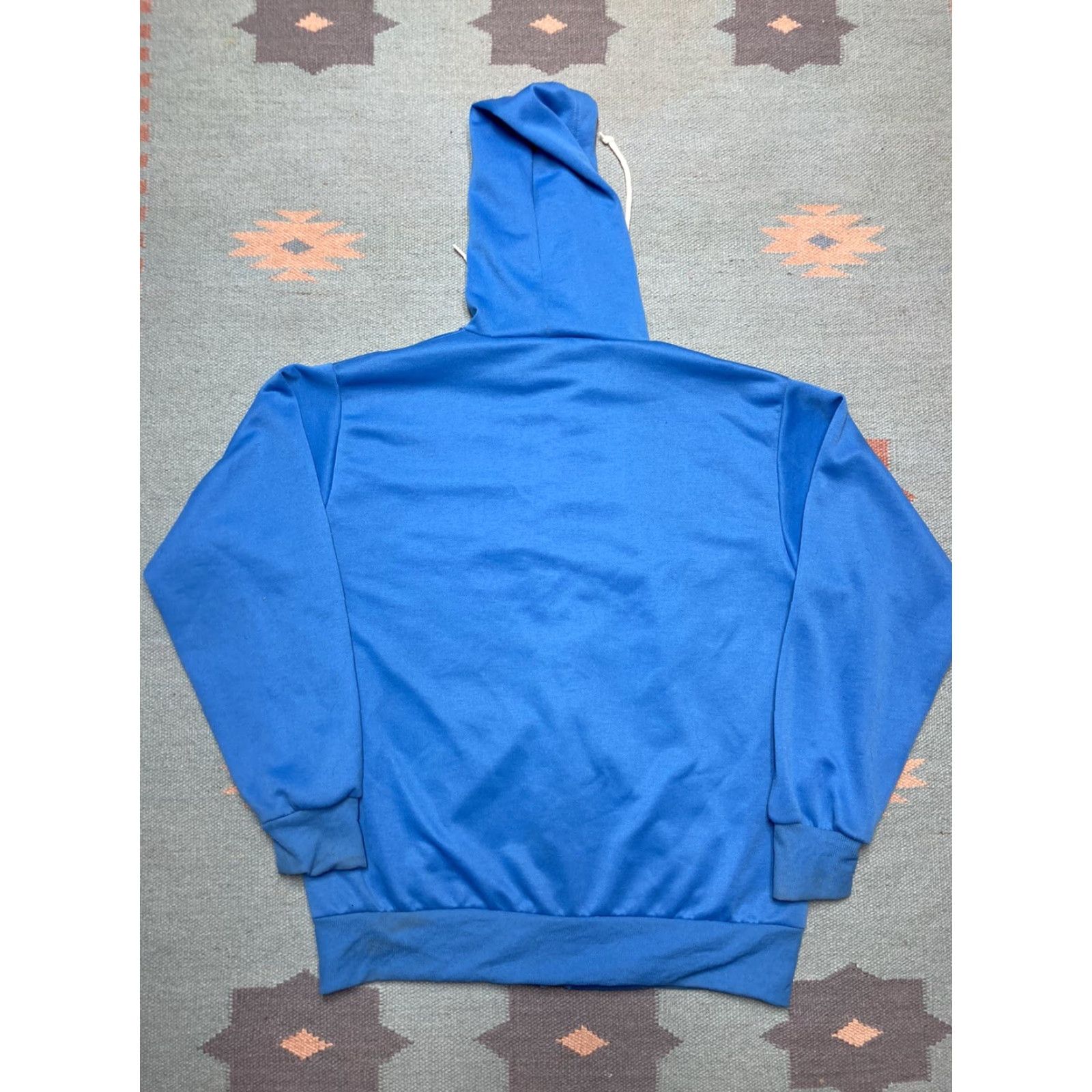 J Brand VINTAGE Vintage sportswear brand waffle knit hoodie thermal zip light blue 70s 80s Large Size US L / EU 52-54 / 3 - 7 Thumbnail