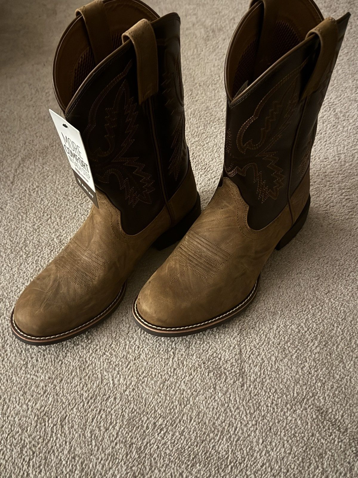 Ariat Ariat Mens Sport Stratten Boots Size 9D Size US 9 / EU 42 - 1 Thumbnail