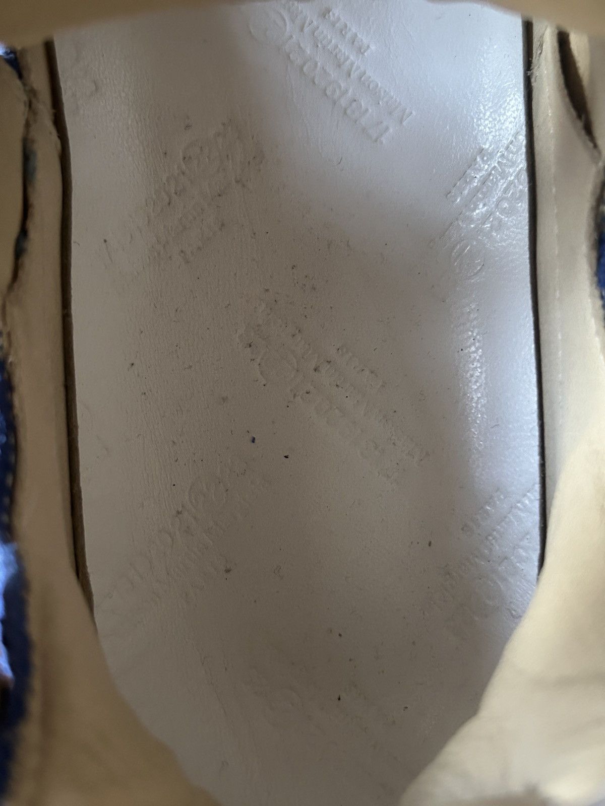 Maison Margiela Maison Margiela Embossed Suede Cut Out Hightop Sneakers Size US 4 / IT 34 - 9 Thumbnail