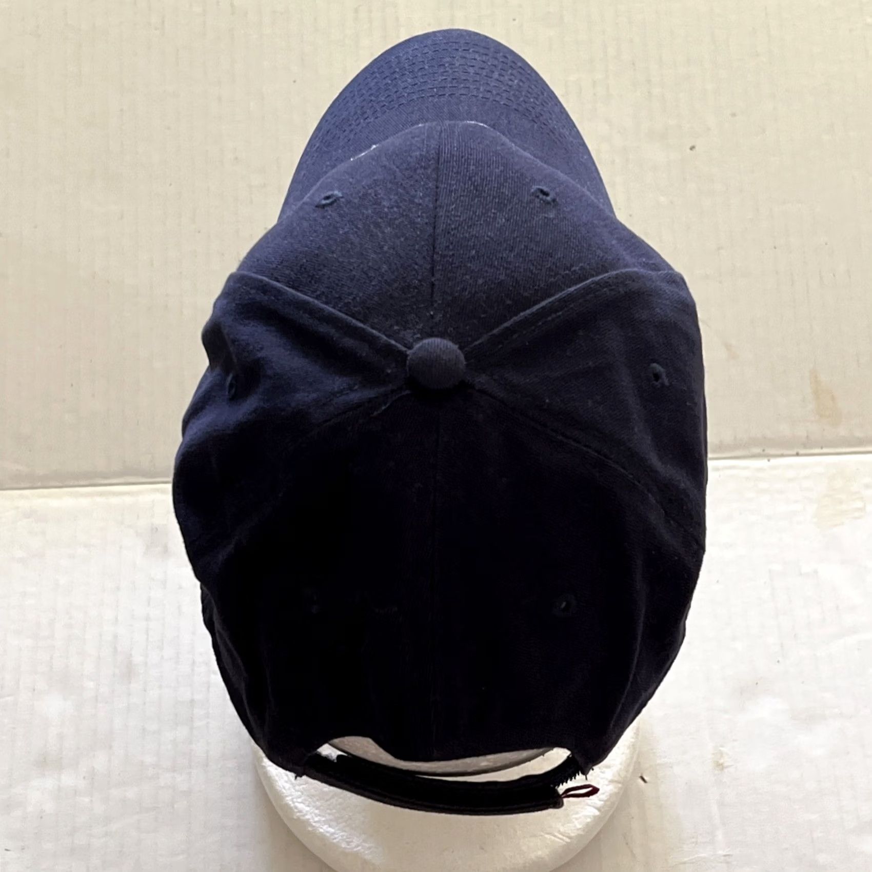 Nike VINTAGE Nike Swoosh Baseball Diamond Hat Adjustable Dark Blue Gray Label Men Adjustable Cotton Hat Diamond Baseball Mens Size ONE SIZE - 6 Thumbnail