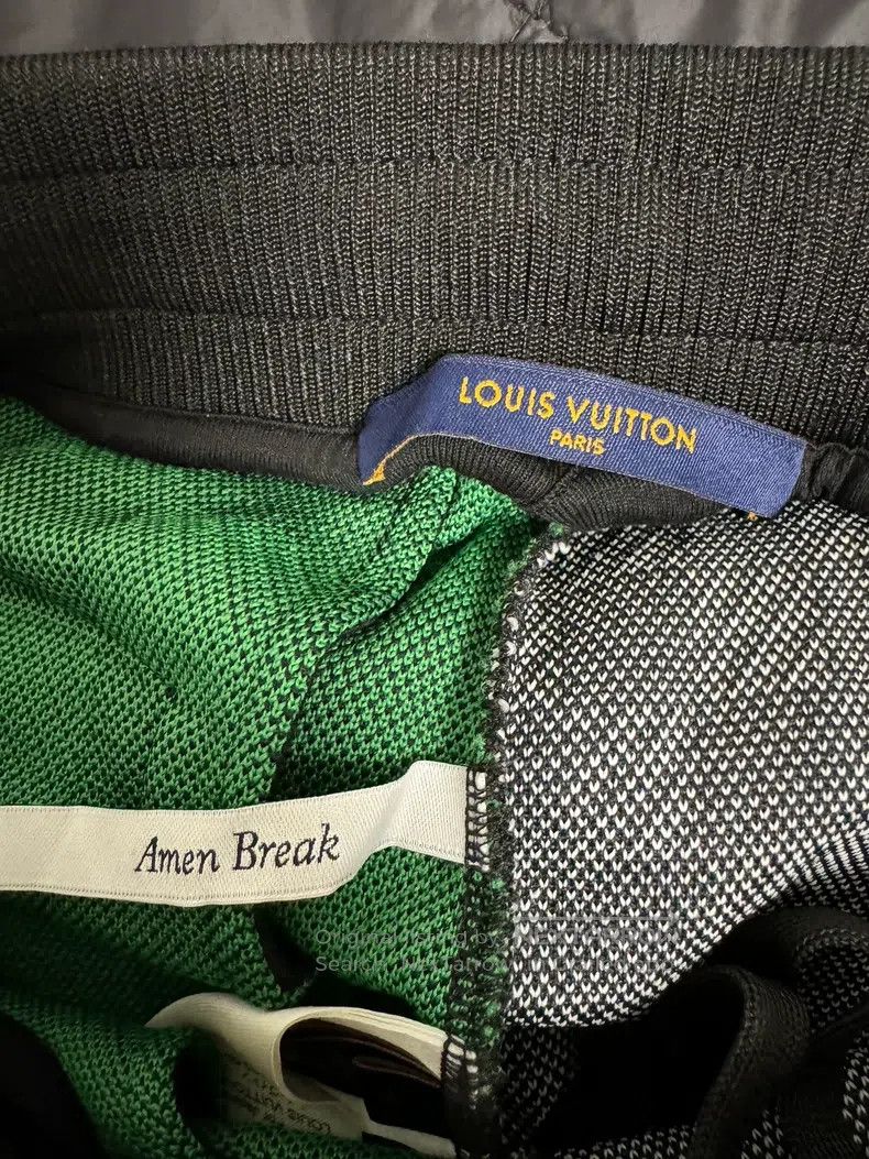 Louis Vuitton Louis Vuitton size m SS22 Checker panel color-block slacks Size US 28 / EU 44 - 4 Thumbnail