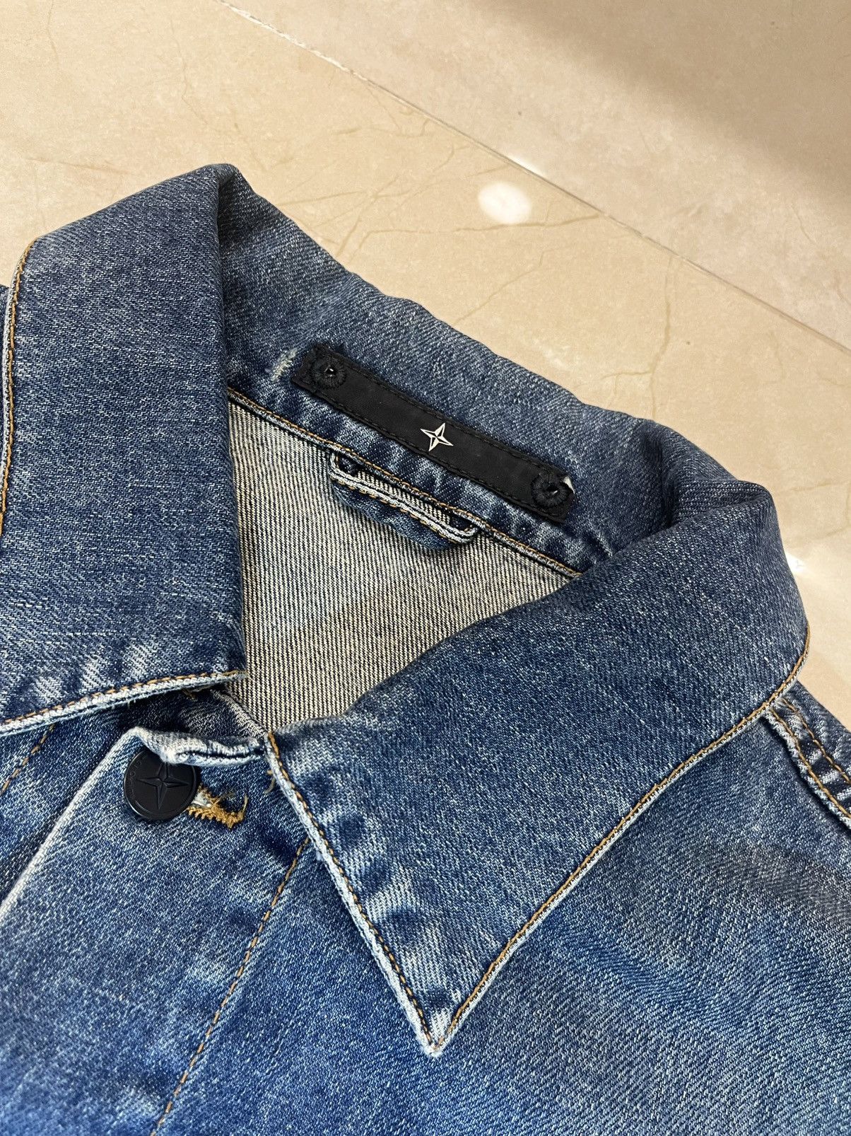 Stone Island Stone Island 00’s Denim Jacket Size US L / EU 52-54 / 3 - 2 Thumbnail