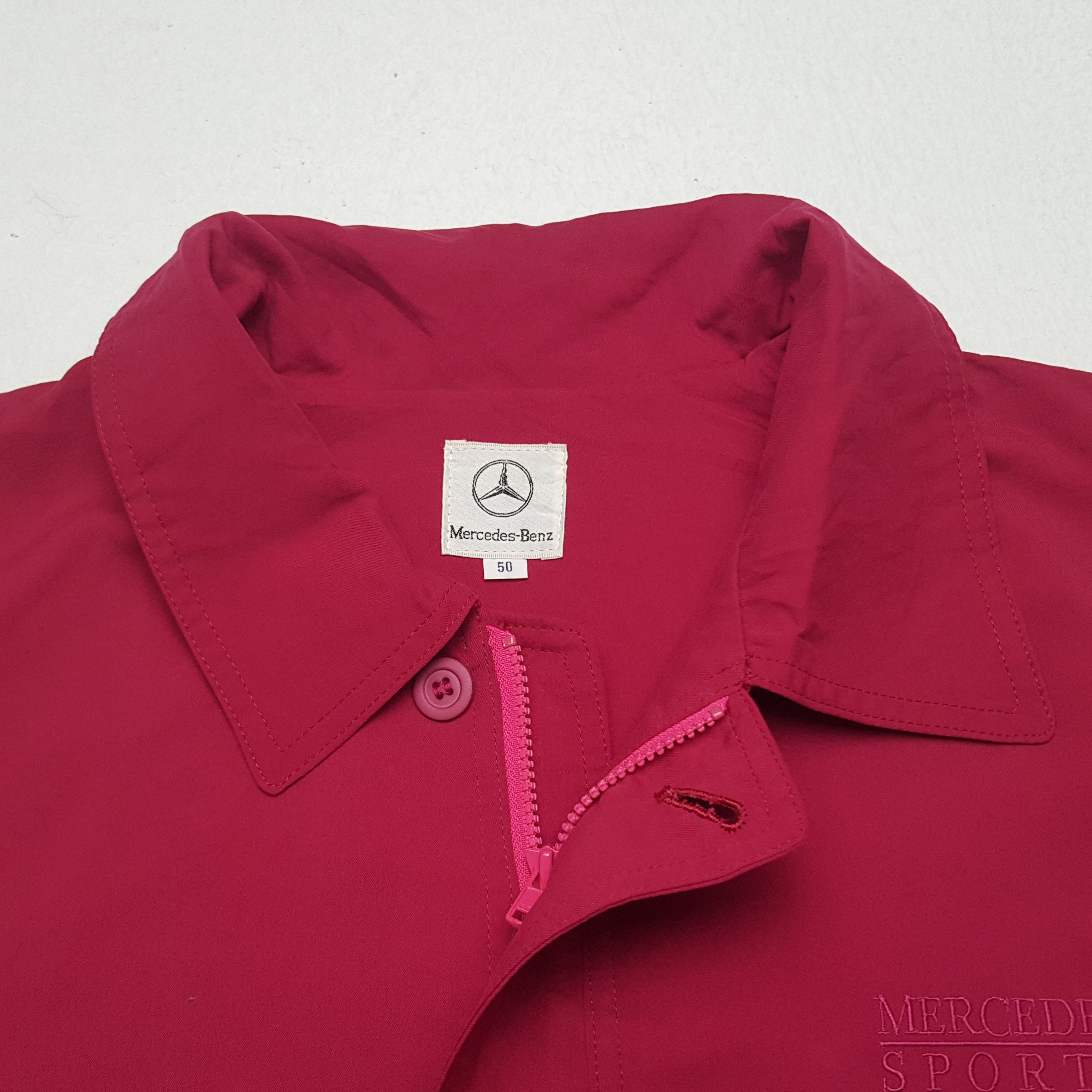 Mercedes-Benz × Vintage Vintage Mercedes Benz Sport Zipper Jacket Size US L / EU 52-54 / 3 - 4 Thumbnail