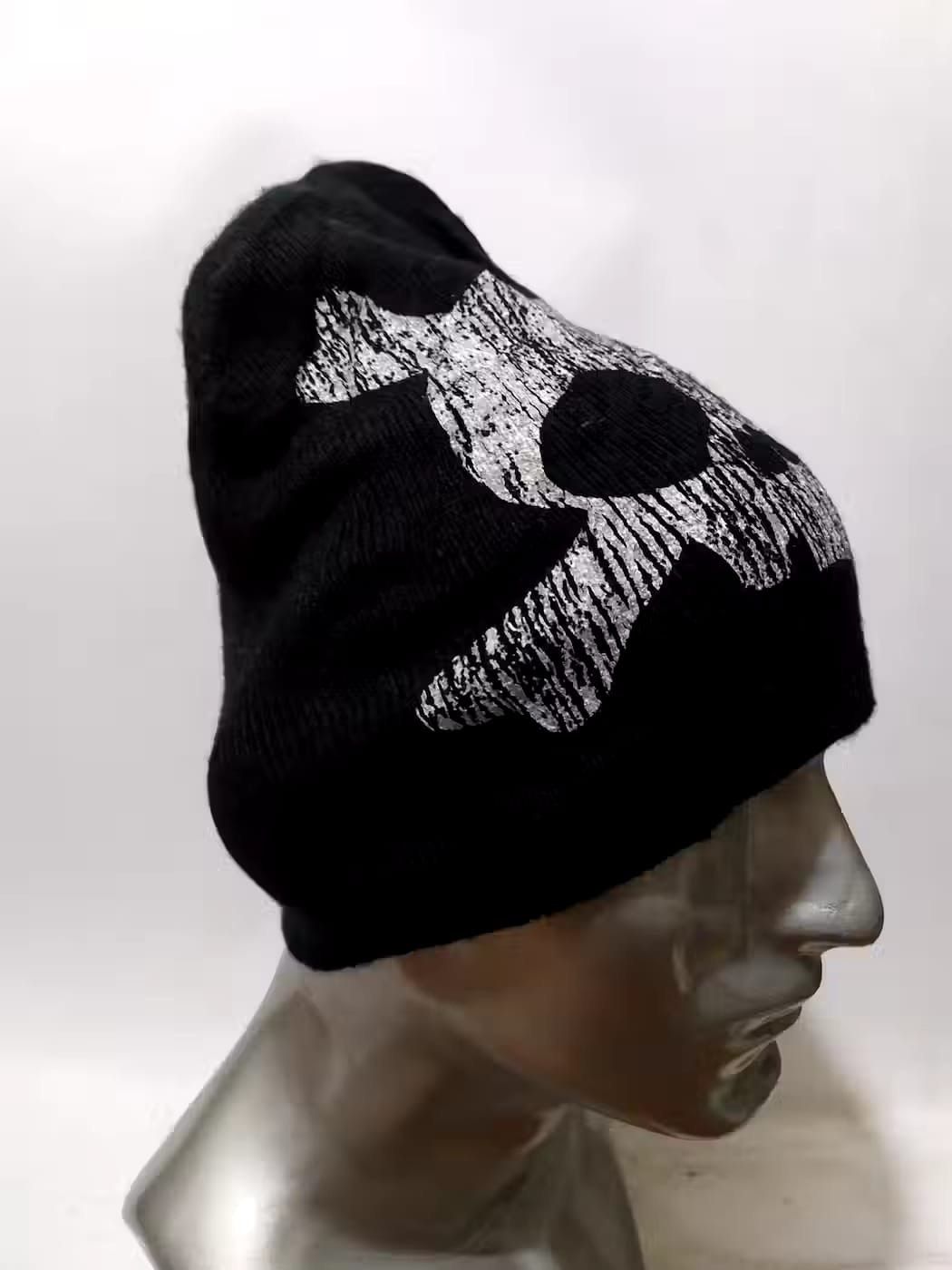 Japanese Brand Batsu Studio Japan Skull Skeleton Punk Bondage Beanie Hats Size ONE SIZE - 5 Thumbnail