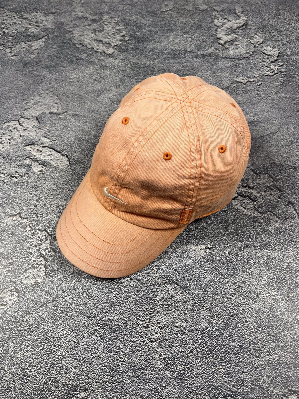 Nike × Vintage Vintage 00’s Nike Just Do It Swoosh Cap y2k drill Size ONE SIZE - 1 Thumbnail