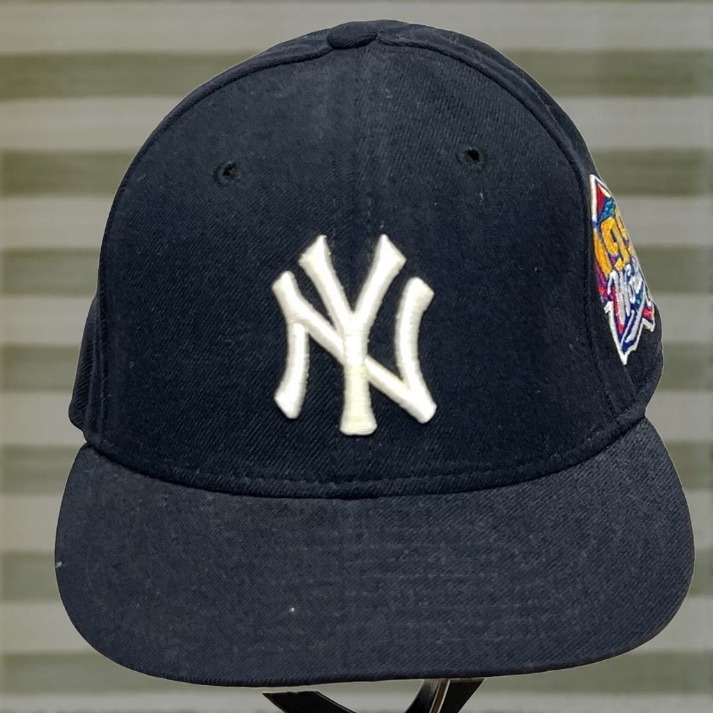 New Era New York Yankees 1999 World Series Diamond Fitted Hat USA SIZE 7 RARE Size ONE SIZE - 1 Thumbnail