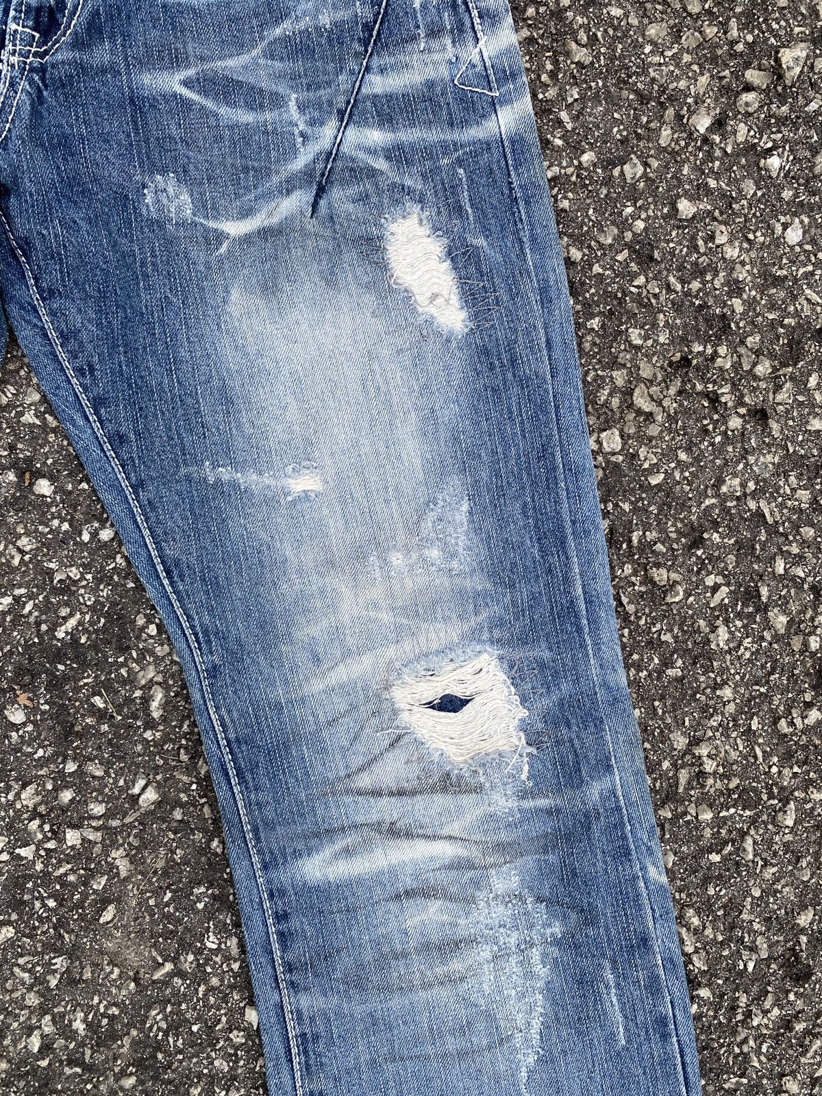 Japanese Brand Japanese Brand Semantics Design Distressed Denim Size US 29 - 7 Thumbnail