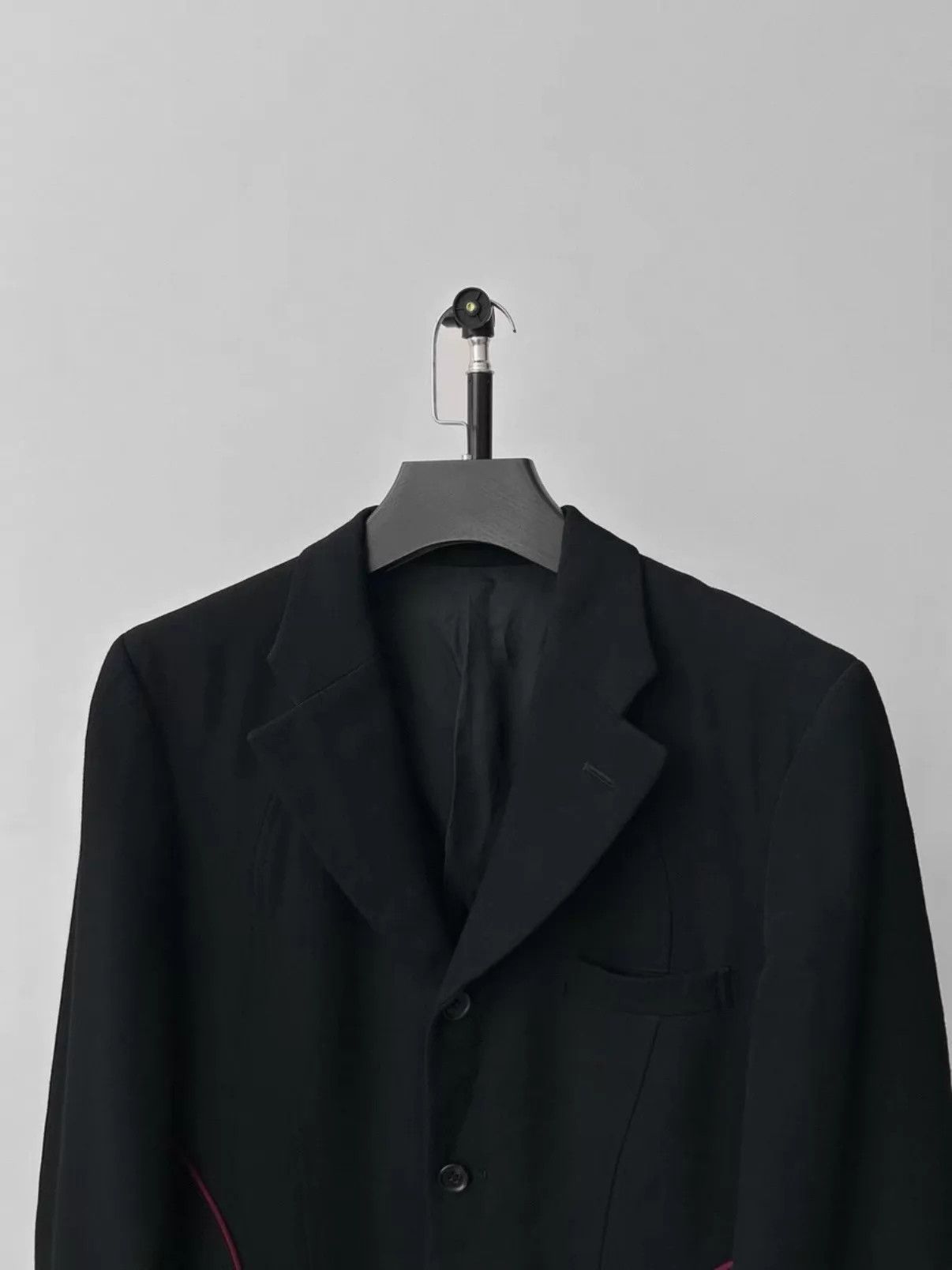 Comme des Garcons CDG Homme Plus Deconstructed Red Line Black Suit M Size US M / EU 48-50 / 2 - 4 Thumbnail