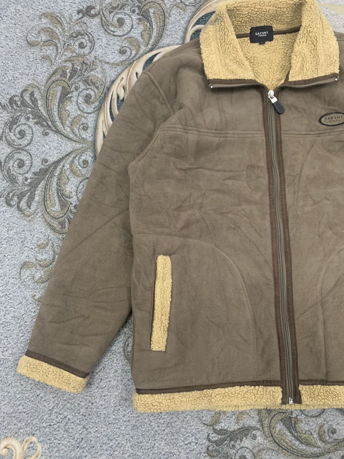 Yohji Yamamoto SACSNY Y'SACCS YOHJI YAMAMOTO SHERPA JACKET Size US L / EU 52-54 / 3 - 5 Thumbnail