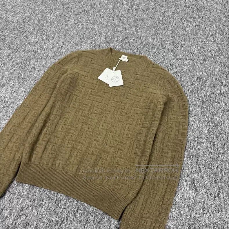 Hermes Hermes Wool Embossed H Logo Knit Sweater Size XXS / US 00 / IT 34 - 3 Thumbnail