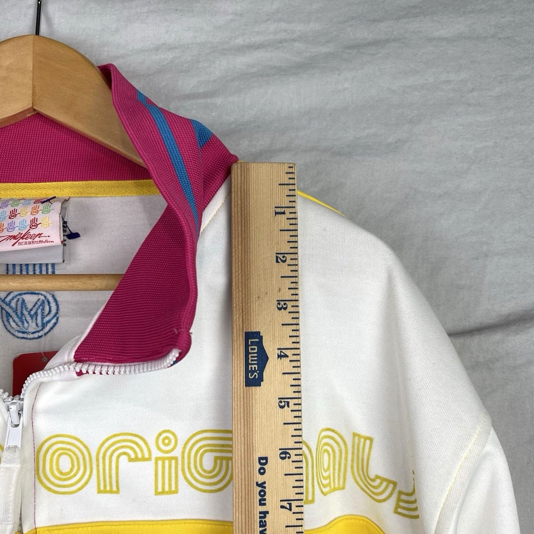 Vintage Miskeen Originals Track Jacket Mens 2XL White Full Zip Hip Hop Skater Y2K Jacket Mens 2XL White Hip Hop Sports Vintage Size US XXL / EU 58 / 5 - 3 Thumbnail