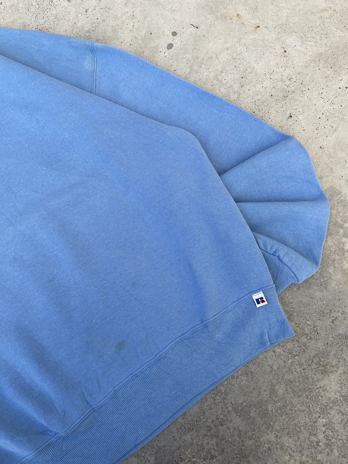 Russell Athletic × Vintage 90s Russell Athletic Blank Sweatshirt Size US L / EU 52-54 / 3 - 5 Thumbnail