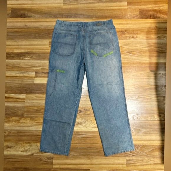 Marithe + Francois Girbaud Vintage 90s Marithe Francois Girbaud Baggy Wide Leg Jeans Size US 42 / EU 58 - 6 Thumbnail