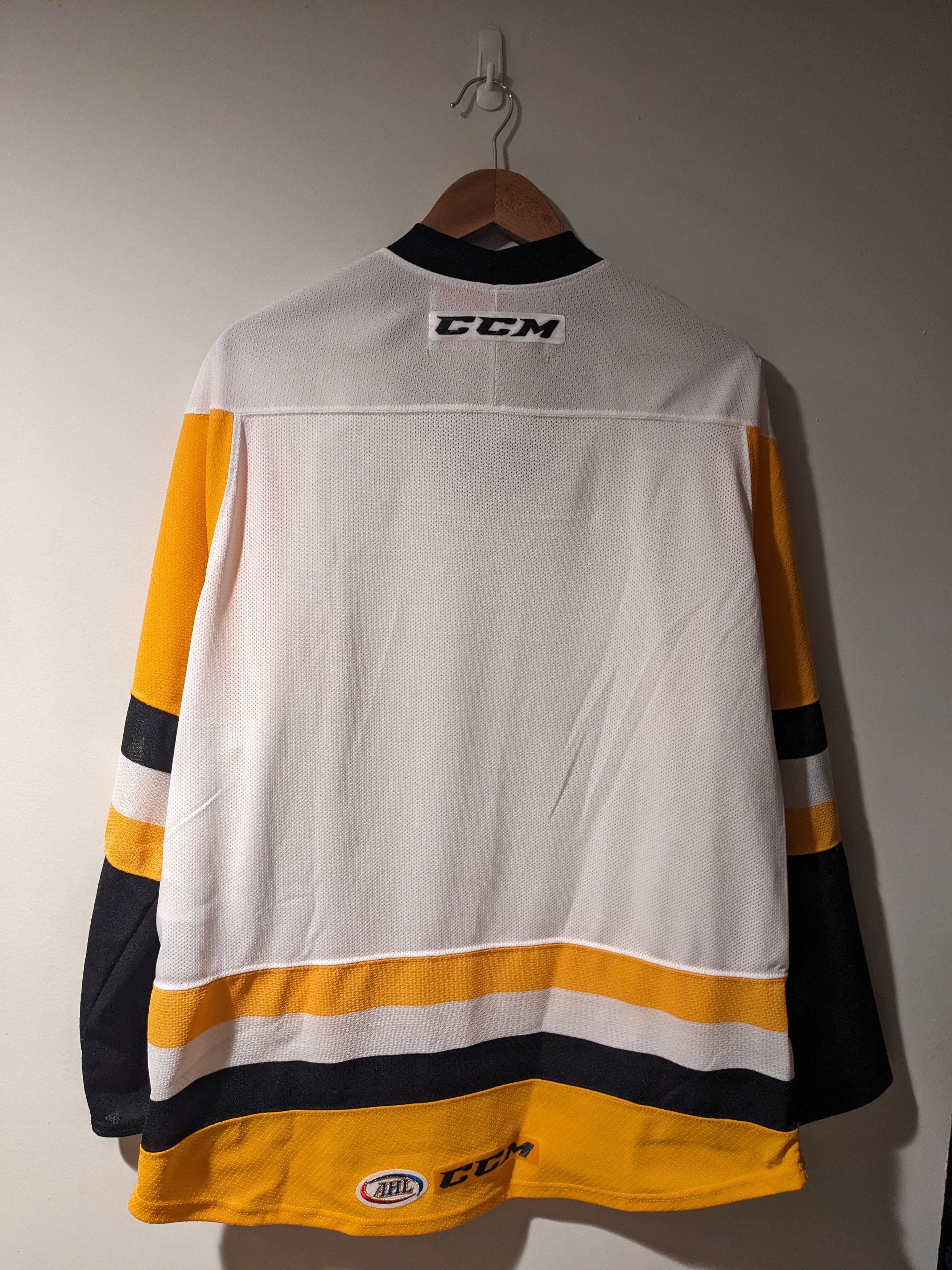 NHL Vintage Wilkes-Barre Scranton Penguins Pittsburgh NHL Jersey Size US L / EU 52-54 / 3 - 6 Thumbnail