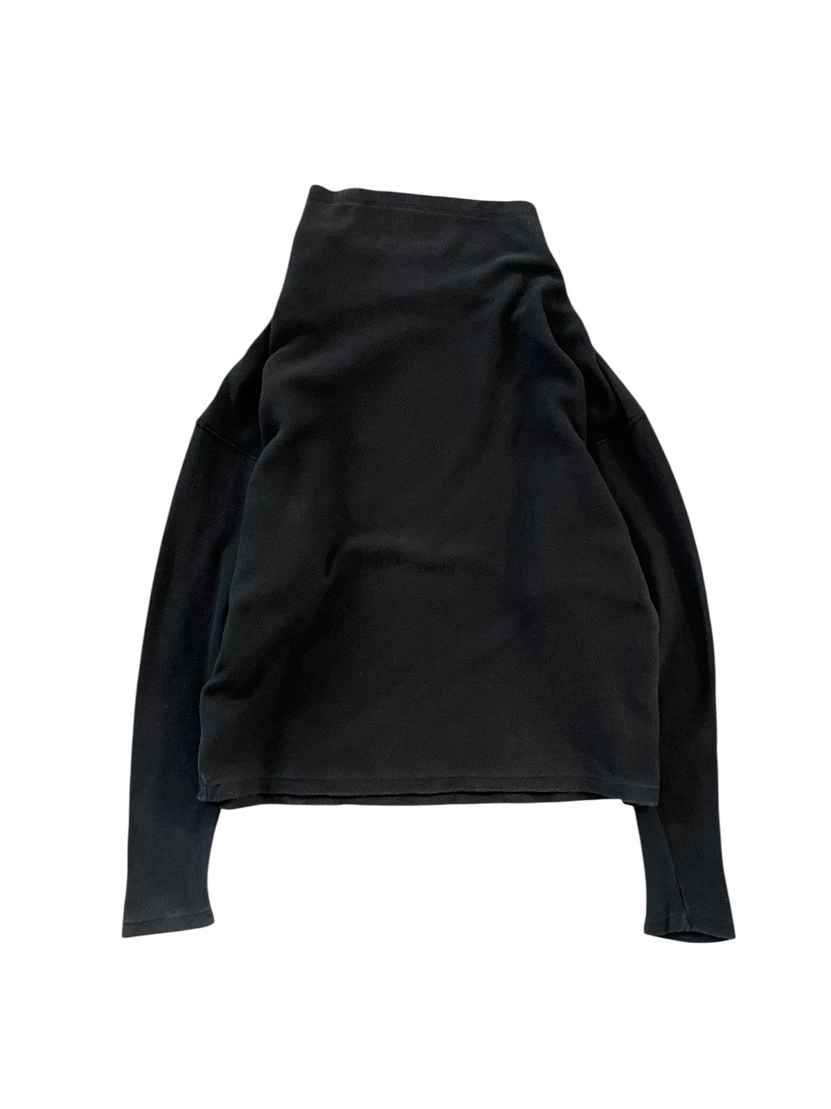 Issey Miyake 1980s Issey Miyake Plantation Boxy Mock Neck Tops Size M / US 6-8 / IT 42-44 - 6 Thumbnail