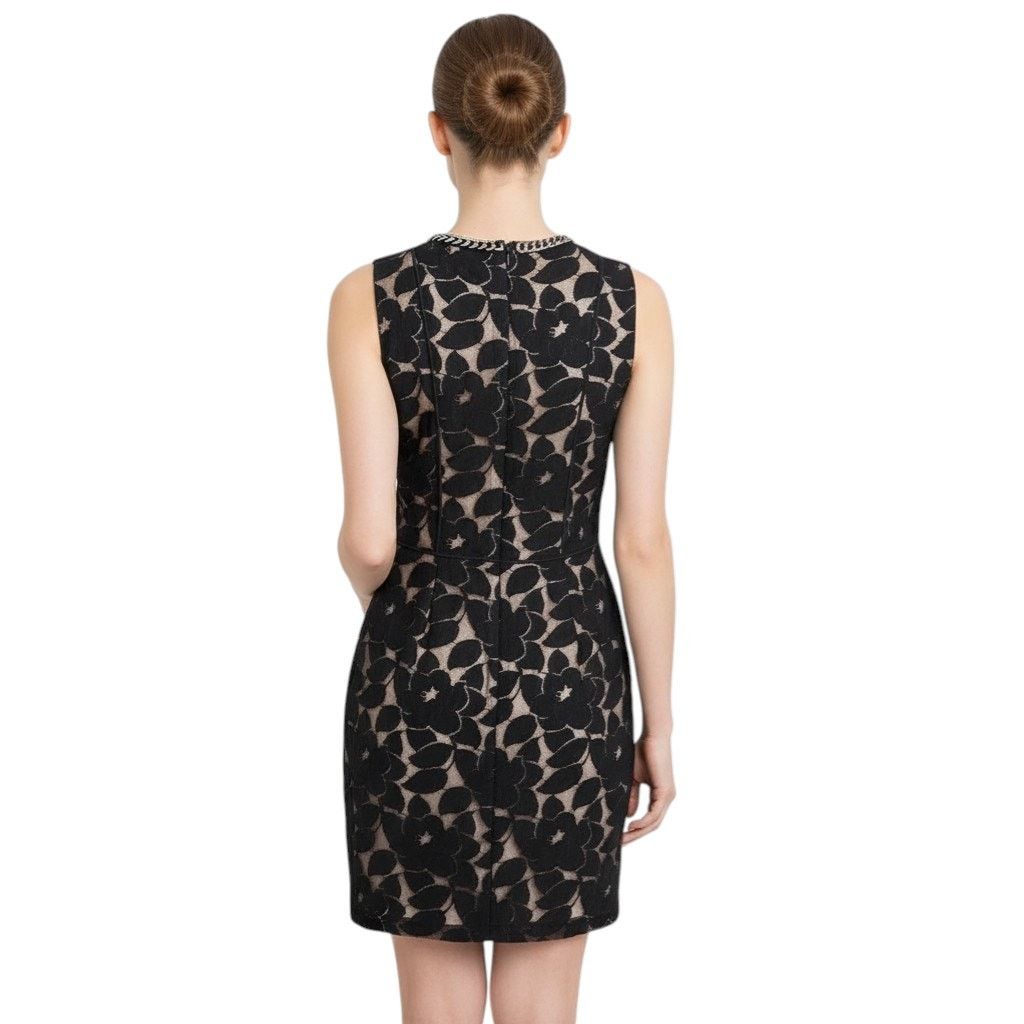 3.1 Phillip Lim 3.1 Phillip Lim Black Printed Lace&Beaded Mini Dress, XS/US2 Size XS / US 0-2 / IT 36-38 - 6 Thumbnail