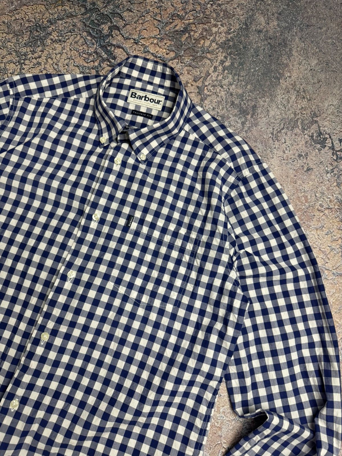 Barbour Men's Barbour shirt button up small tad logo size M Size US M / EU 48-50 / 2 - 5 Thumbnail