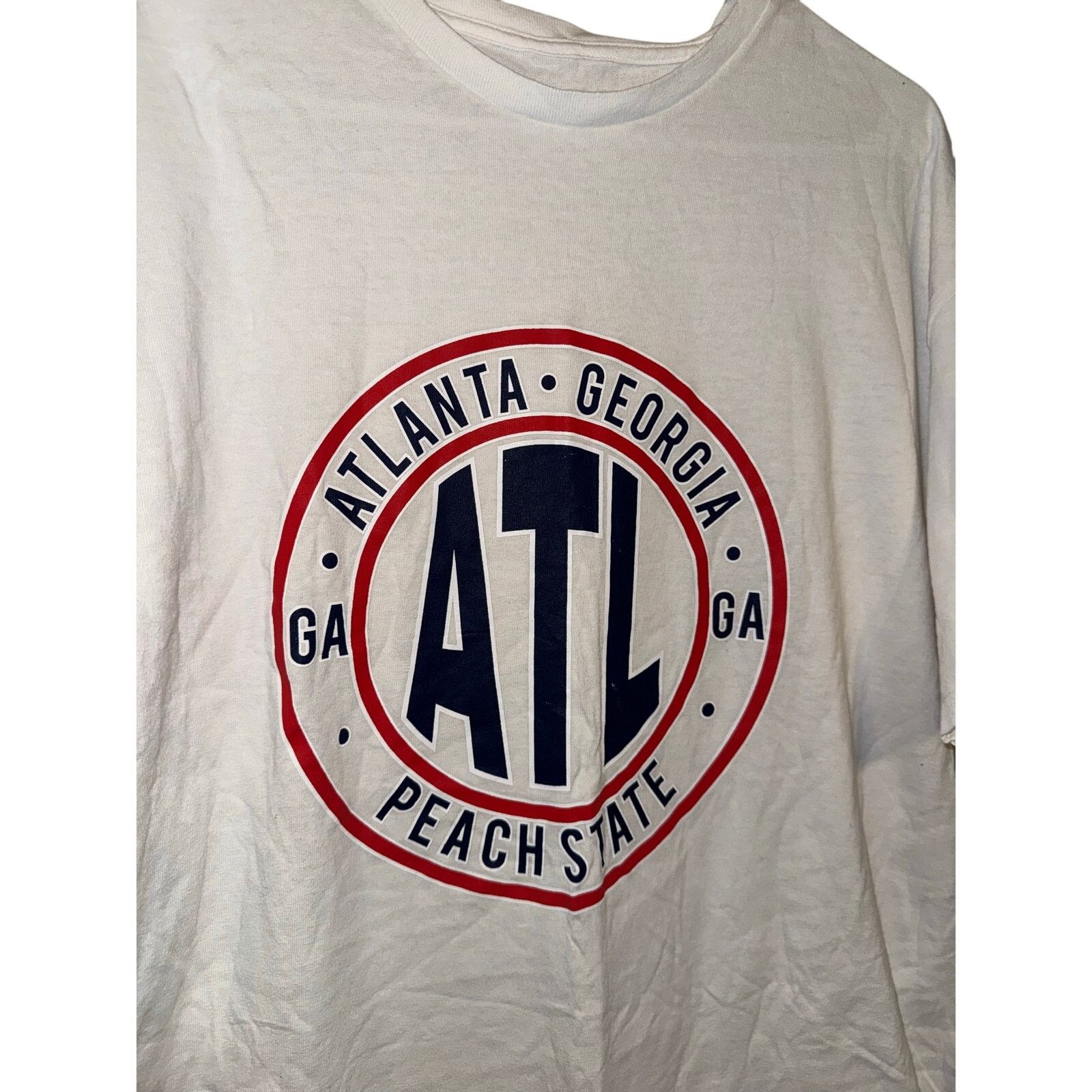 Comfort Colors Atlanta Georgia Peach State Graphic T-Shirt Size XL / US 12-14 / IT 48-50 - 3 Thumbnail